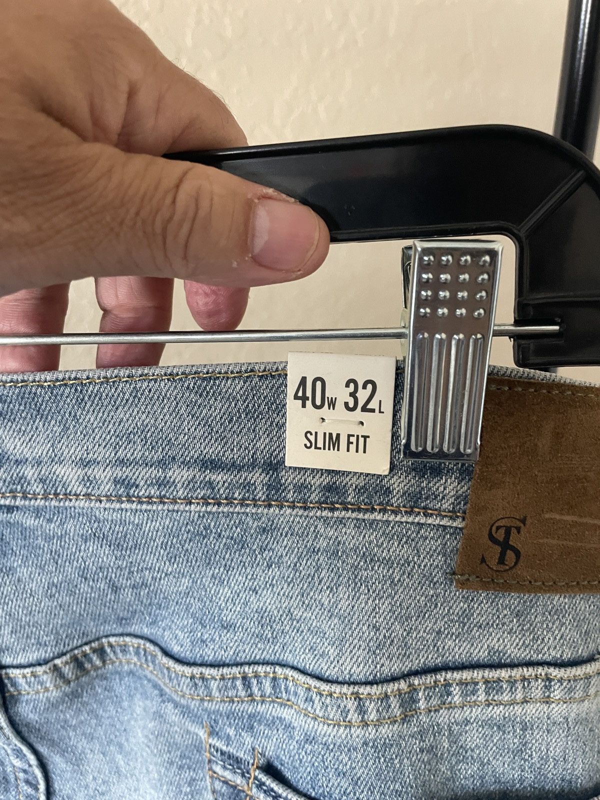 Todd Snyder Slim Fit stretch Destroyed denim jeans nwt 208.00 Size US 42 / EU 58 - 9 Thumbnail