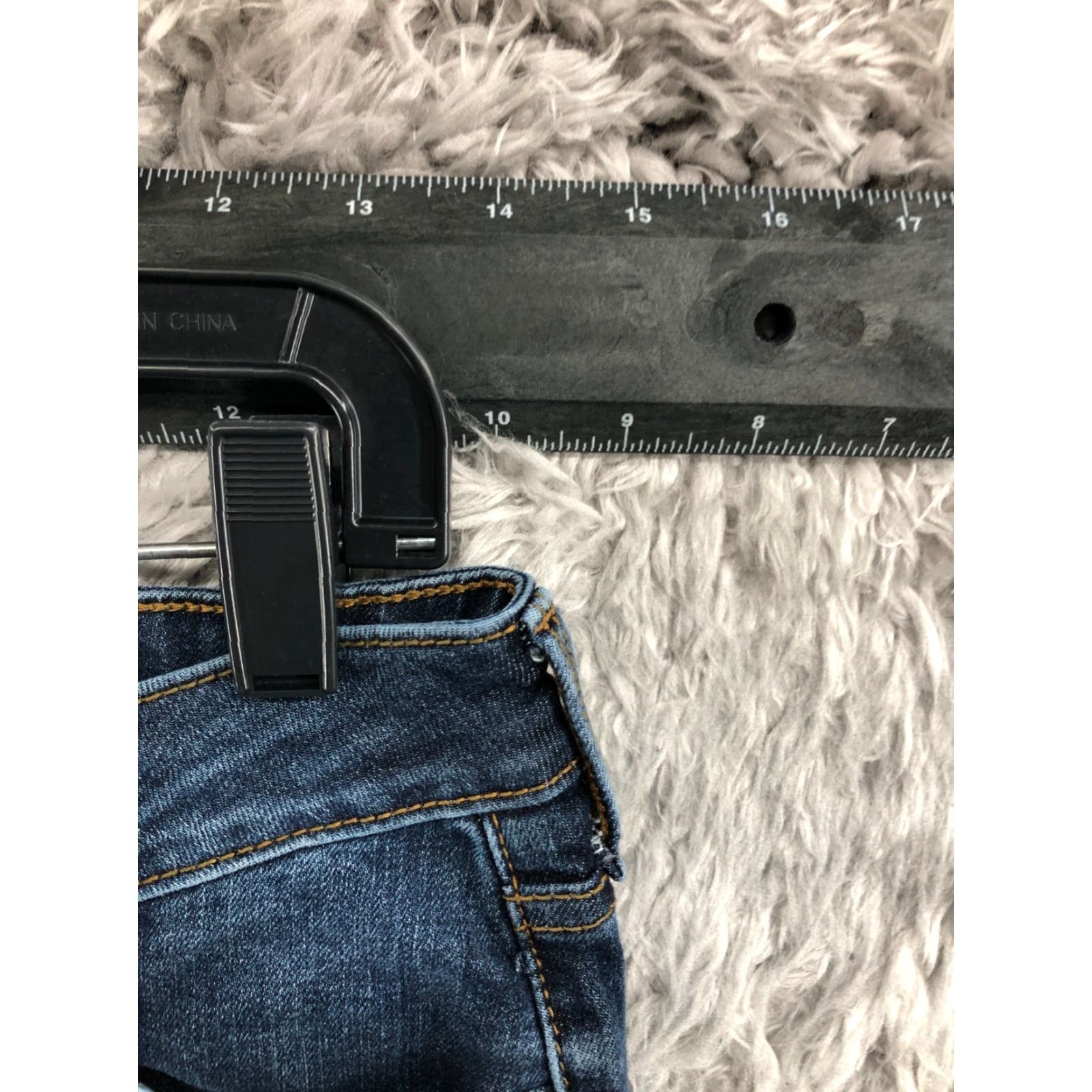 Old Navy Old Navy Skinny Jeans Size 6 Short Womens Blue Denim Regular Rise 5-Pocket Style Slim Size 28" / US 6 / IT 42 - 2 Thumbnail