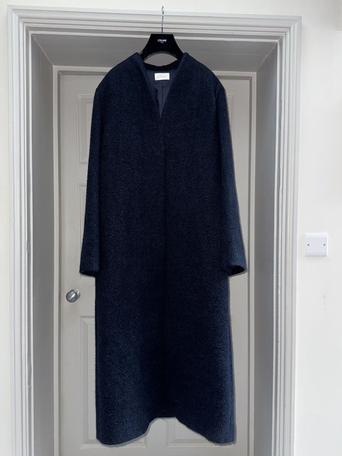 The Row The Row Ceren Coat in Dark Navy Blue size UK 14 / Mens Large Size US L / EU 52-54 / 3 - 1 Thumbnail