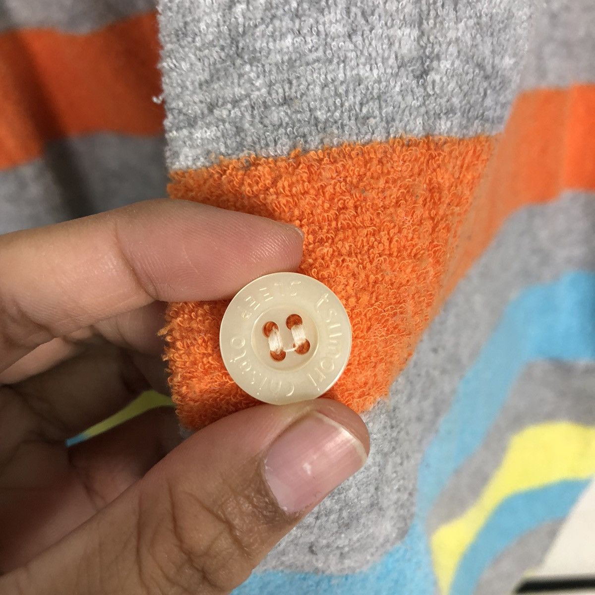 Issey Miyake 📌Vintage Striped Design Tsumori Chisato Sleep Button Wear Size M / US 6-8 / IT 42-44 - 17 Thumbnail