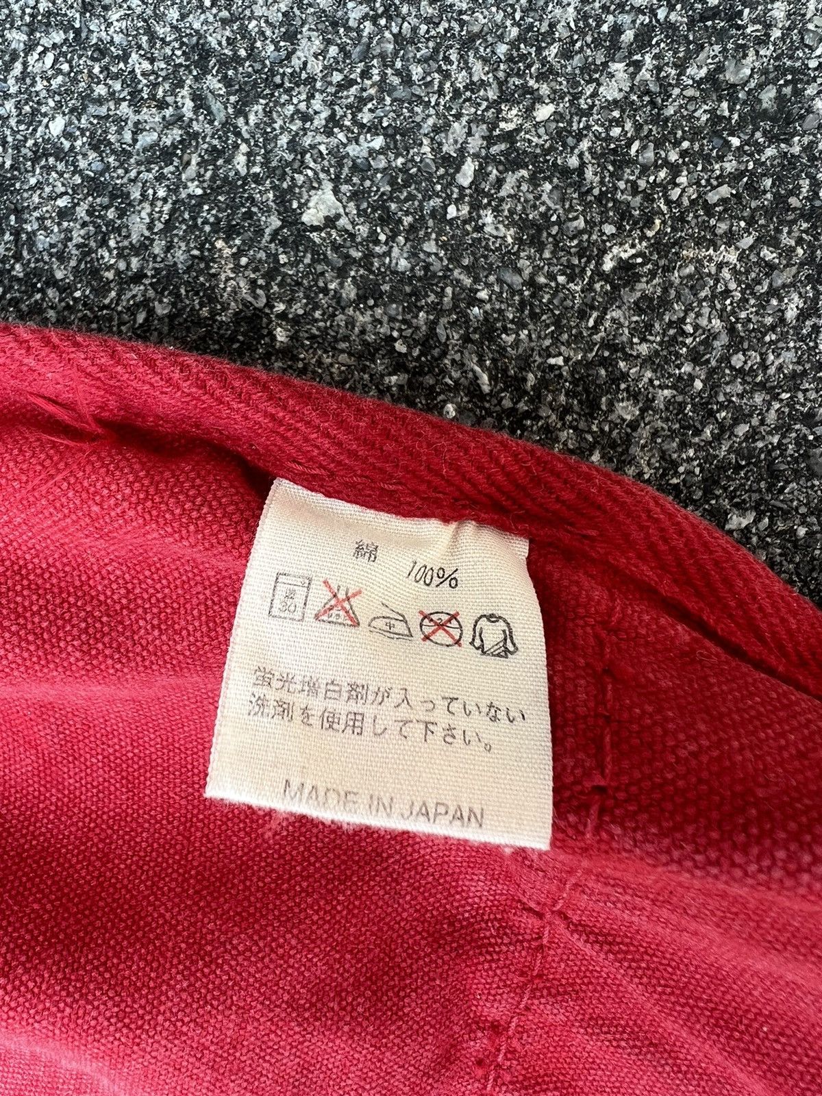 45rpm Vintage 45rpm Japan Fade Red Duck Cotton Messenger Bag Size ONE SIZE - 24 Thumbnail