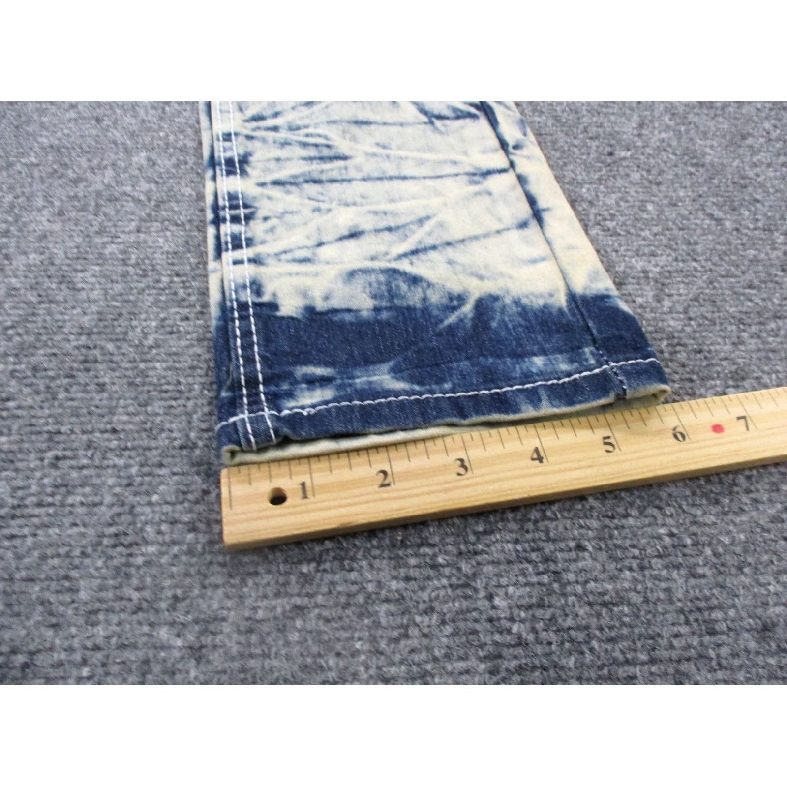 Southpole Southpole Jeans Mens 32 Denim Skinny Grunge Distressed Distressed Blue 30-31 Inseam Y2K NEW Jeans Mens Denim Skinny Grunge Style Size 32 Blue Size US 30 / EU 46 - 5 Thumbnail