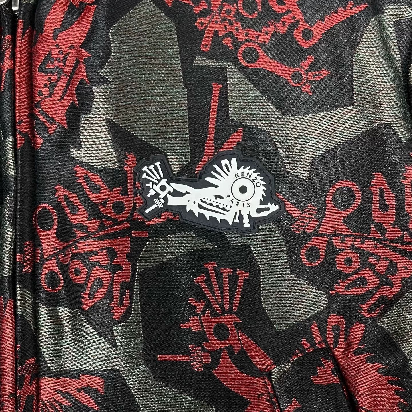 Kenzo Kenzo Multi-Embroidery Logo Flight Jacket Size US S / EU 44-46 / 1 - 5 Thumbnail