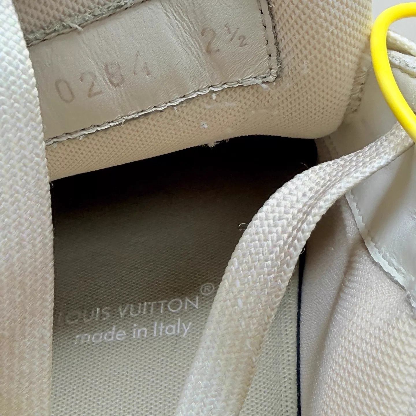 Louis Vuitton LV Trainer Latte Sneaker Women's EU 36.5 Size US 6 / IT 36 - 7 Thumbnail