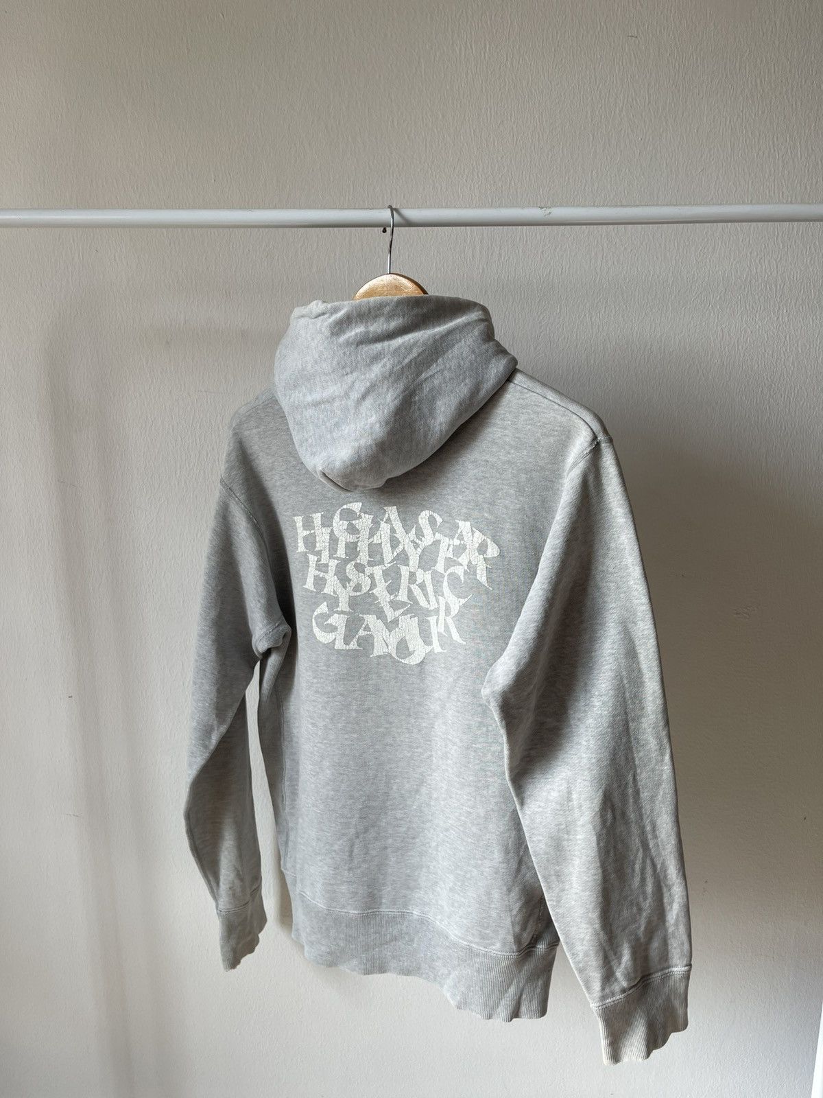 Hysteric Glamour 90s Hysteric Glamour Distressed Hoodie Size US L / EU 52-54 / 3 - 9 Thumbnail