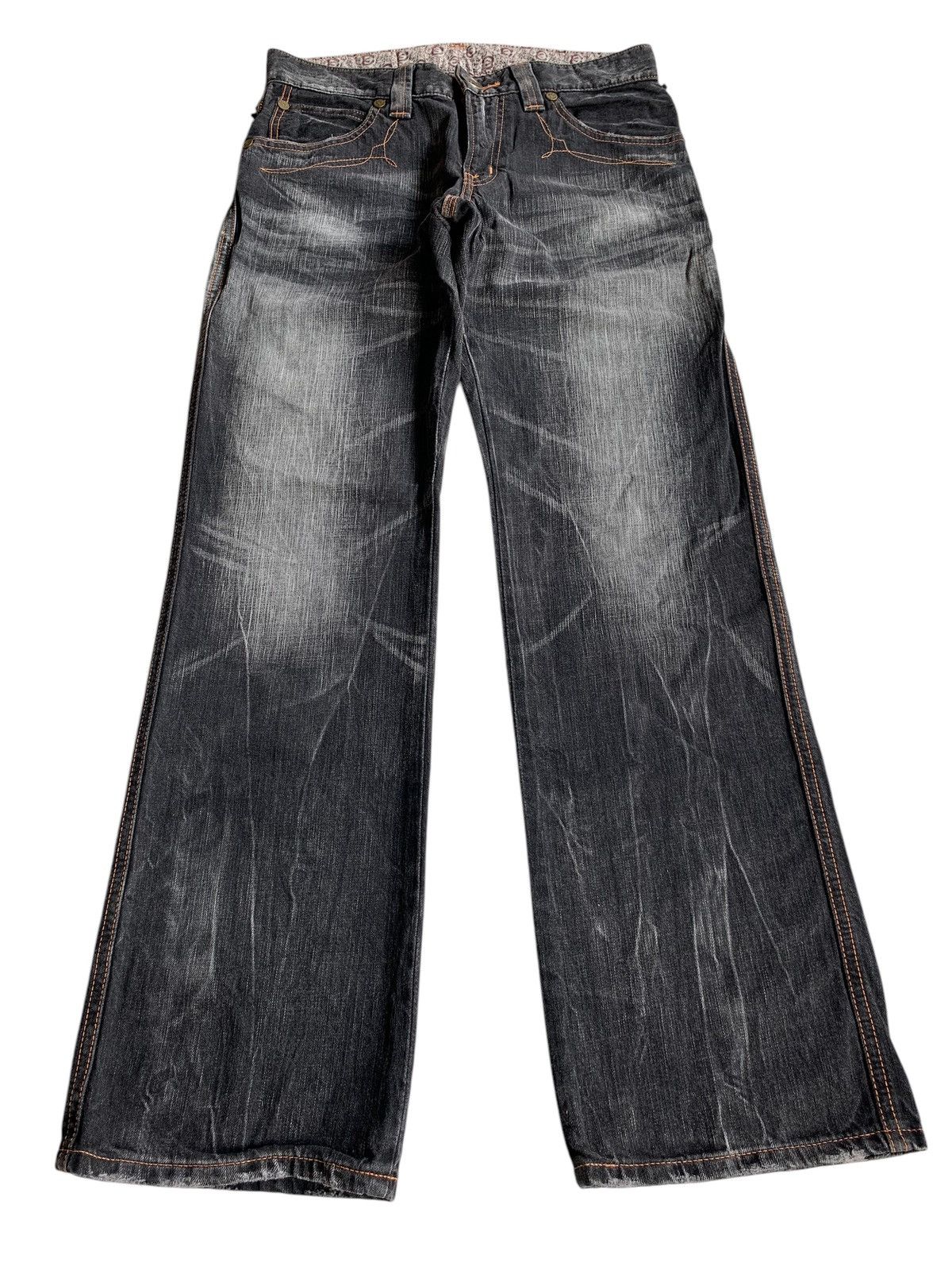 Edwin × If Six Was Nine × Kapital EDWIN 503 NAVAJO STYLE FADED & RUSTY MUDMAX DISTRESSED DENIM Size US 31 - 1 Thumbnail
