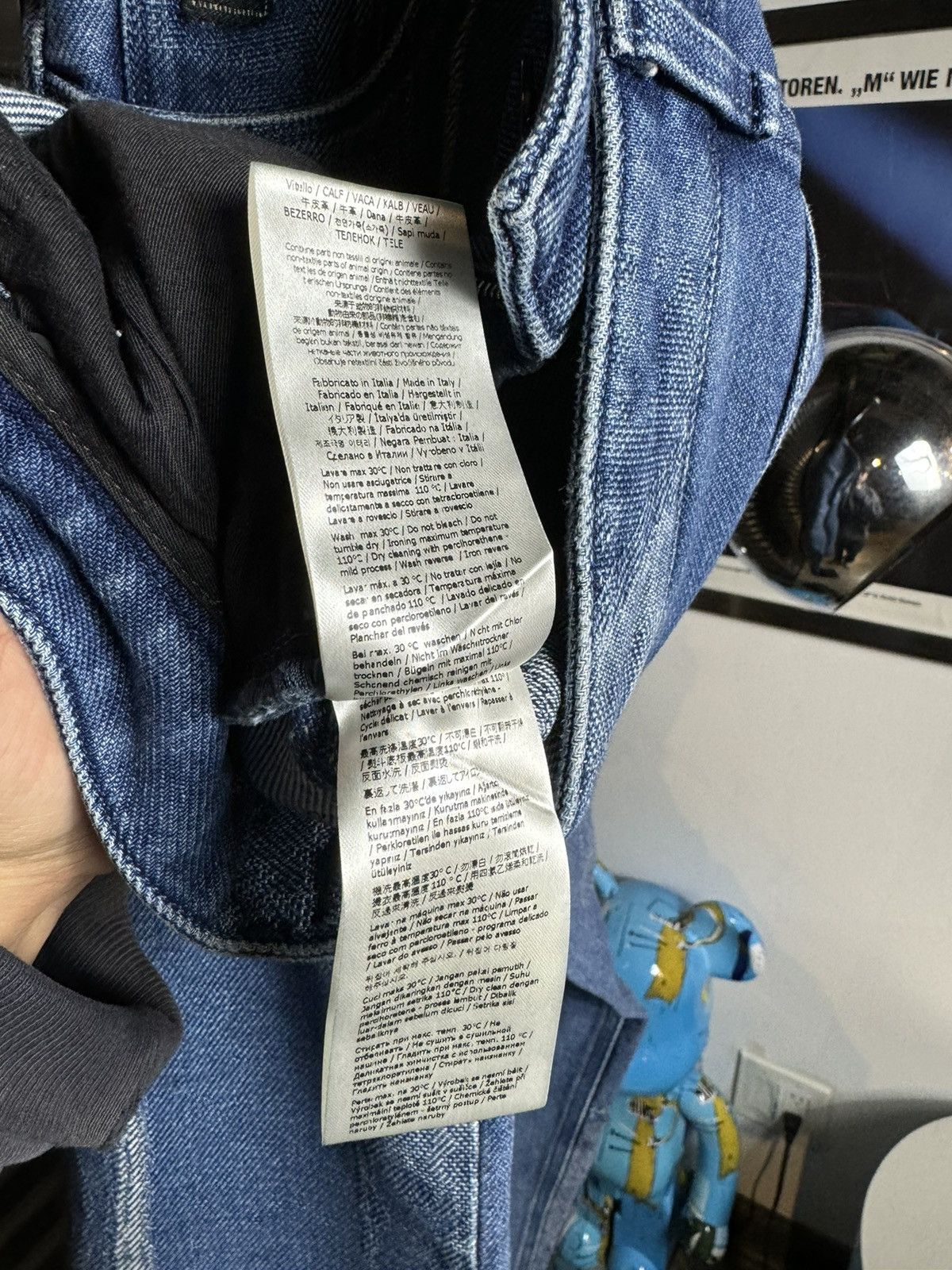 Fendi Fendi Roma Moonlight Relaxed Denim Jeans - 36/34 Size US 36 / EU 52 - 17 Thumbnail