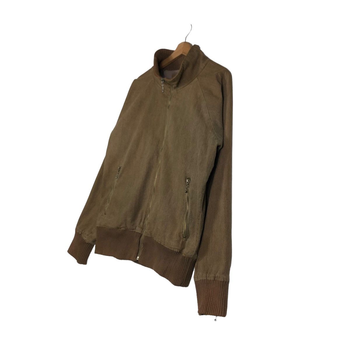 Japanese Brand 📌VINTAGE BOMBER JACKET BIKER HIGH COLLAR LENS CONCAVE Size US M / EU 48-50 / 2 - 3 Thumbnail