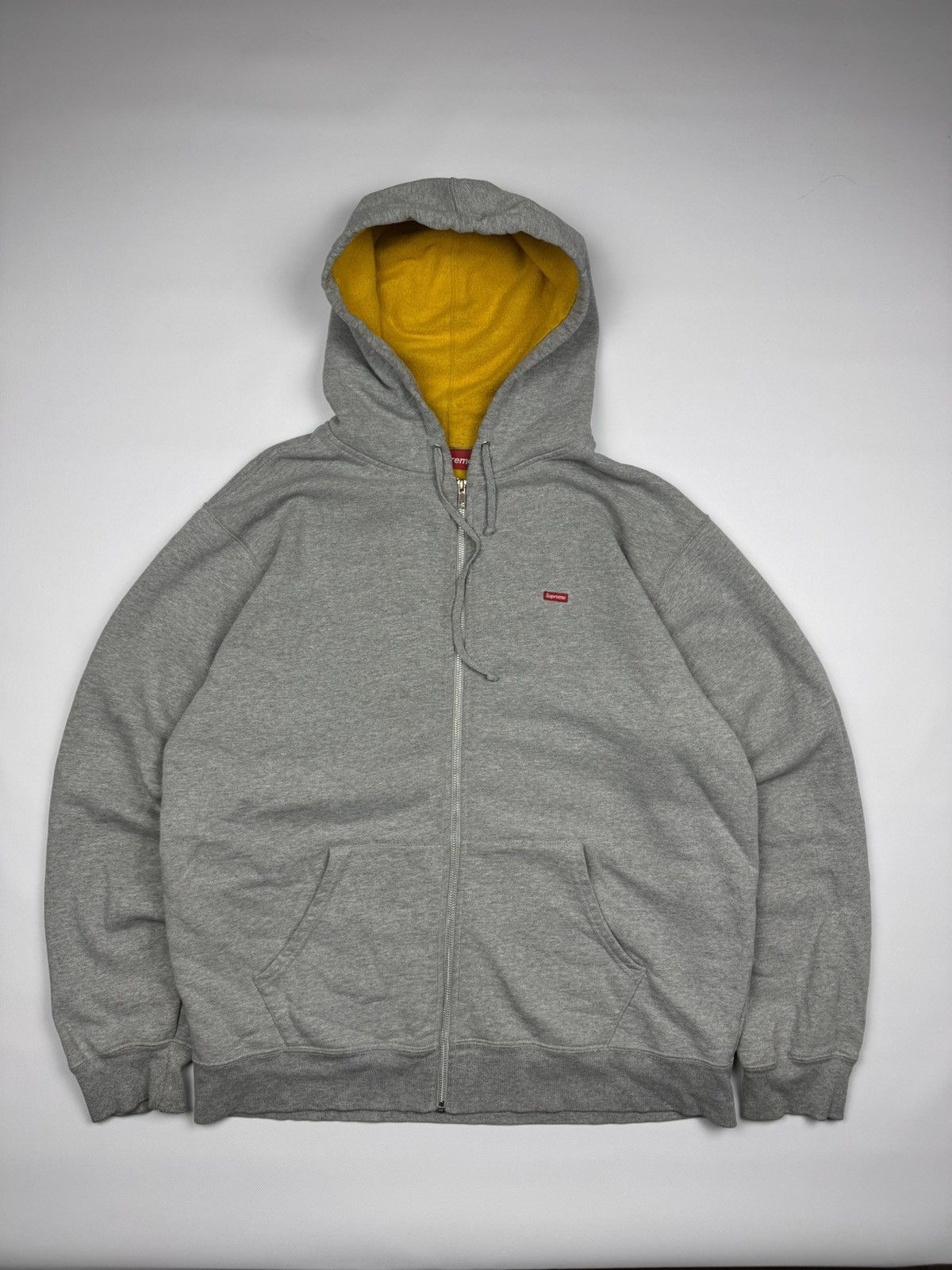 Supreme Supreme Mini Logo Zip Hoodie Size US XL / EU 56 / 4 - 1 Thumbnail