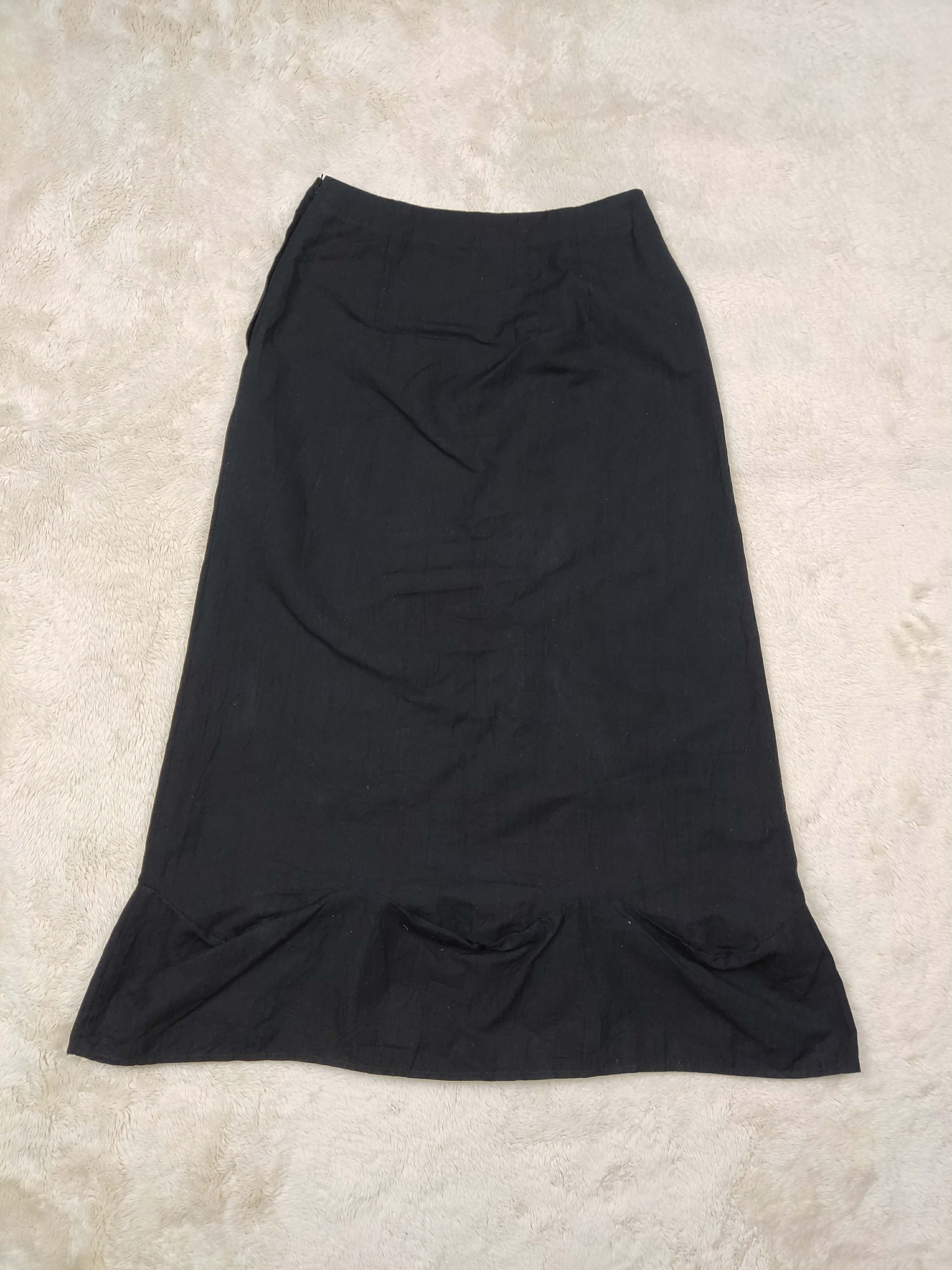 Comme des Garcons Comme Des Garçons Tricot Black Midi Skirt Size 26" / US 2 / IT 38 - 7 Thumbnail