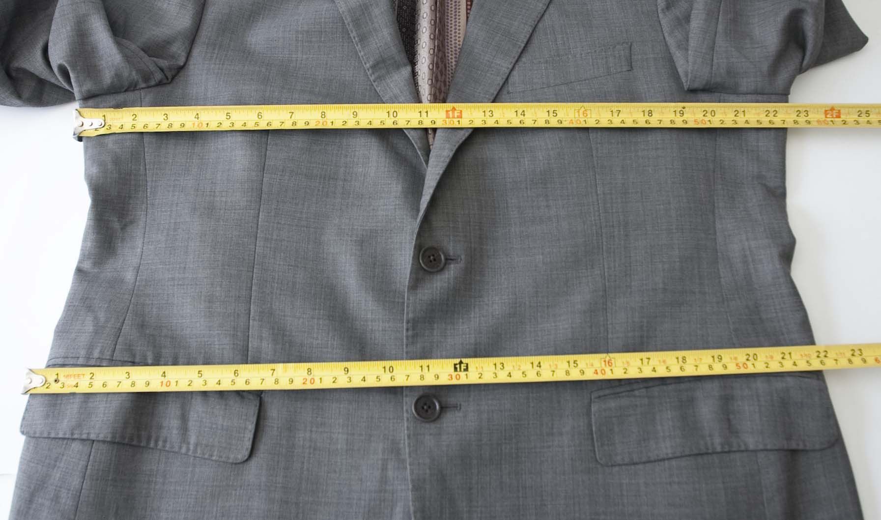 Etro Etro Milano Jacket Sport Coat Size 56 /44US Gray Wool Size 44R - 7 Thumbnail