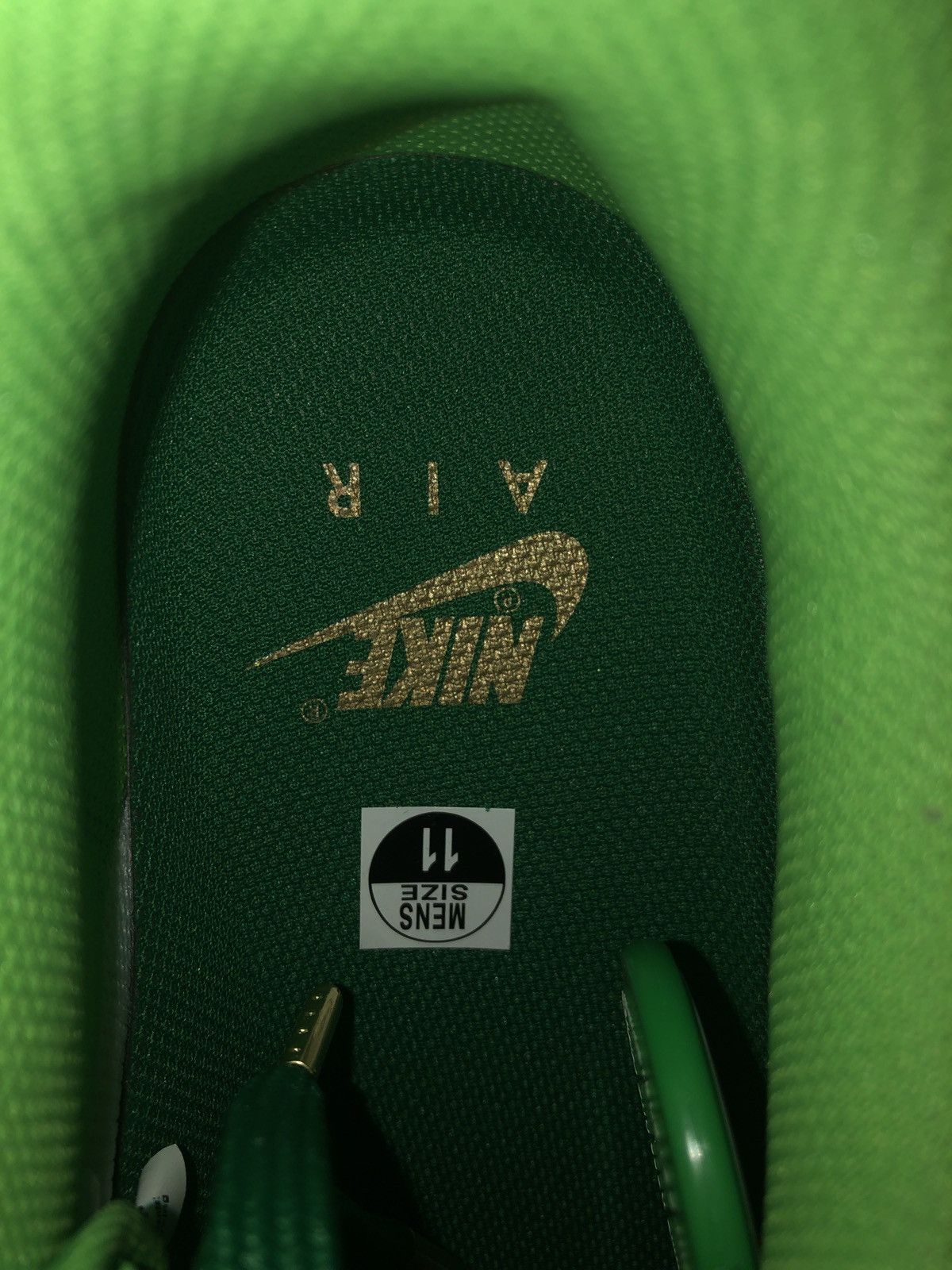 Nike Nike af1 low shamrock st patricks day Size US 11 / EU 44 - 6 Thumbnail