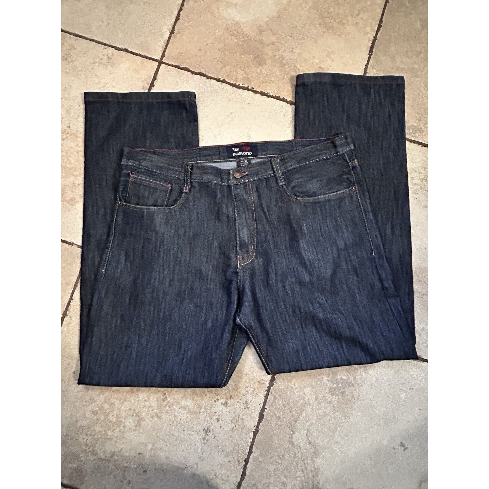 Other red diamond jeans Men’s 40x32 Set Of 2 Embroidered Pockets Size US 40 / EU 56 - 6 Thumbnail