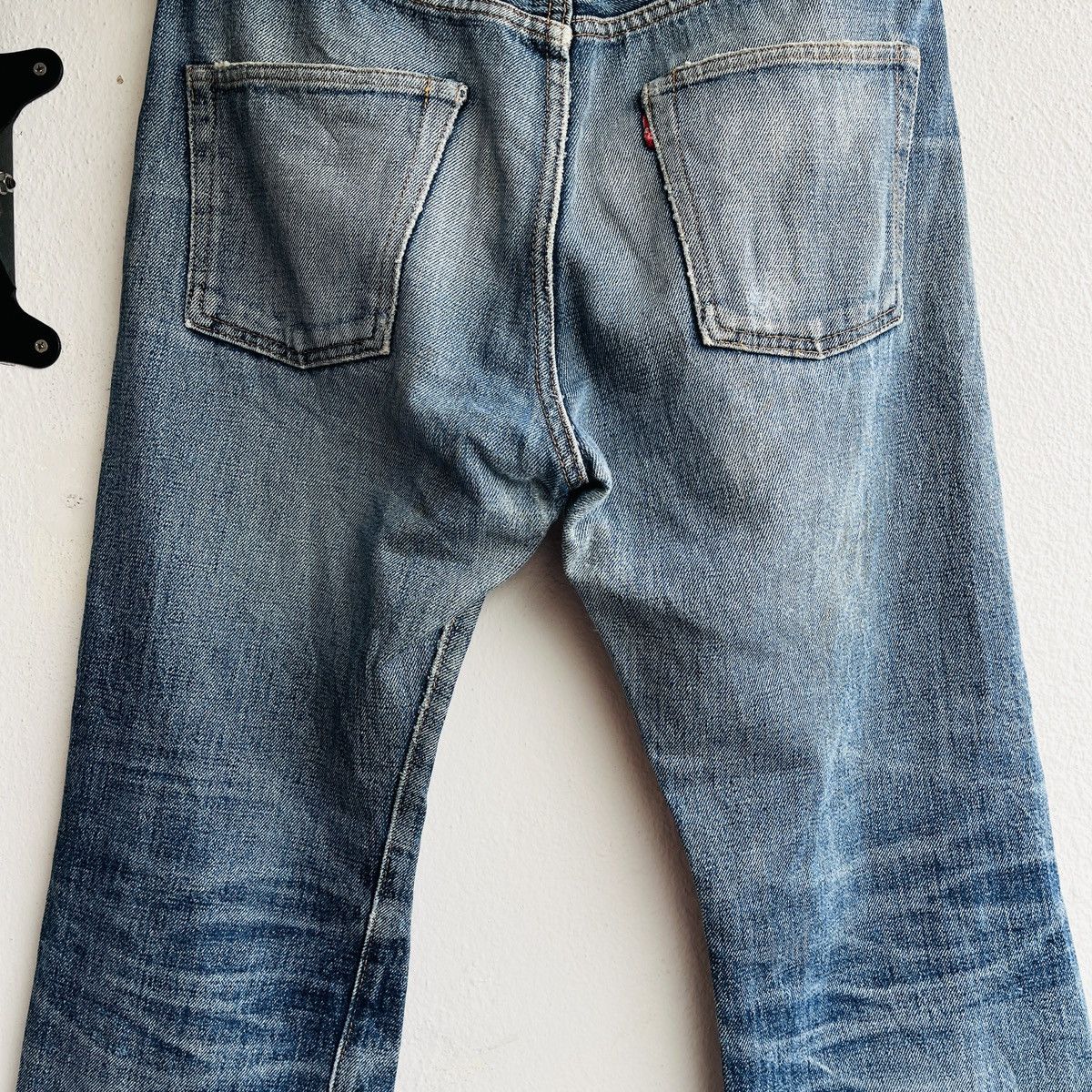 Denime Vintage DENIME Redline Selvedge Distressed Jeans Size 32 Size US 32 / EU 48 - 15 Thumbnail