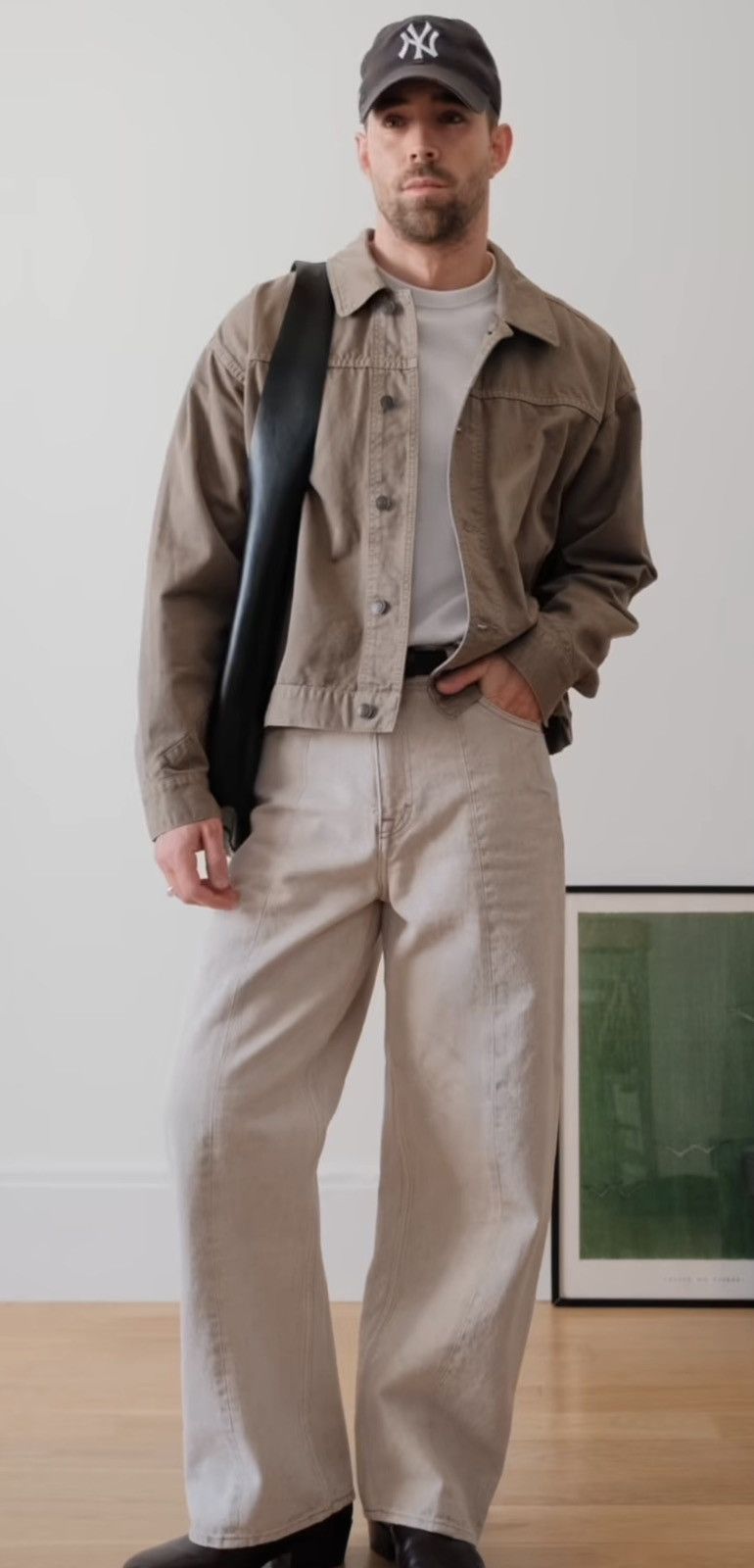 THE ROW Taupe Marcus Jacket