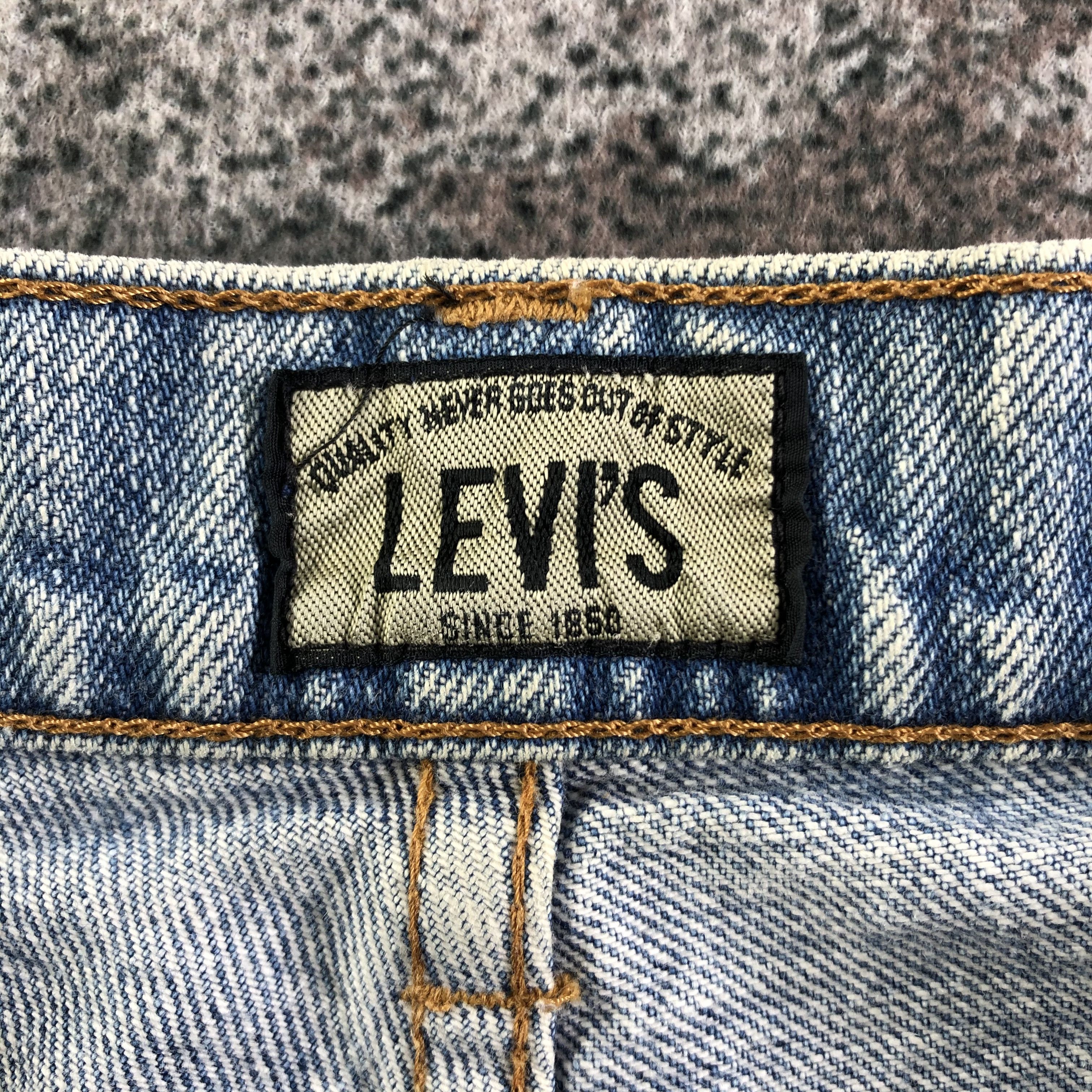 Levi's Vintage 90s Levis 575 Jeans Faded Blue Denim Size US 27 - 10 Thumbnail
