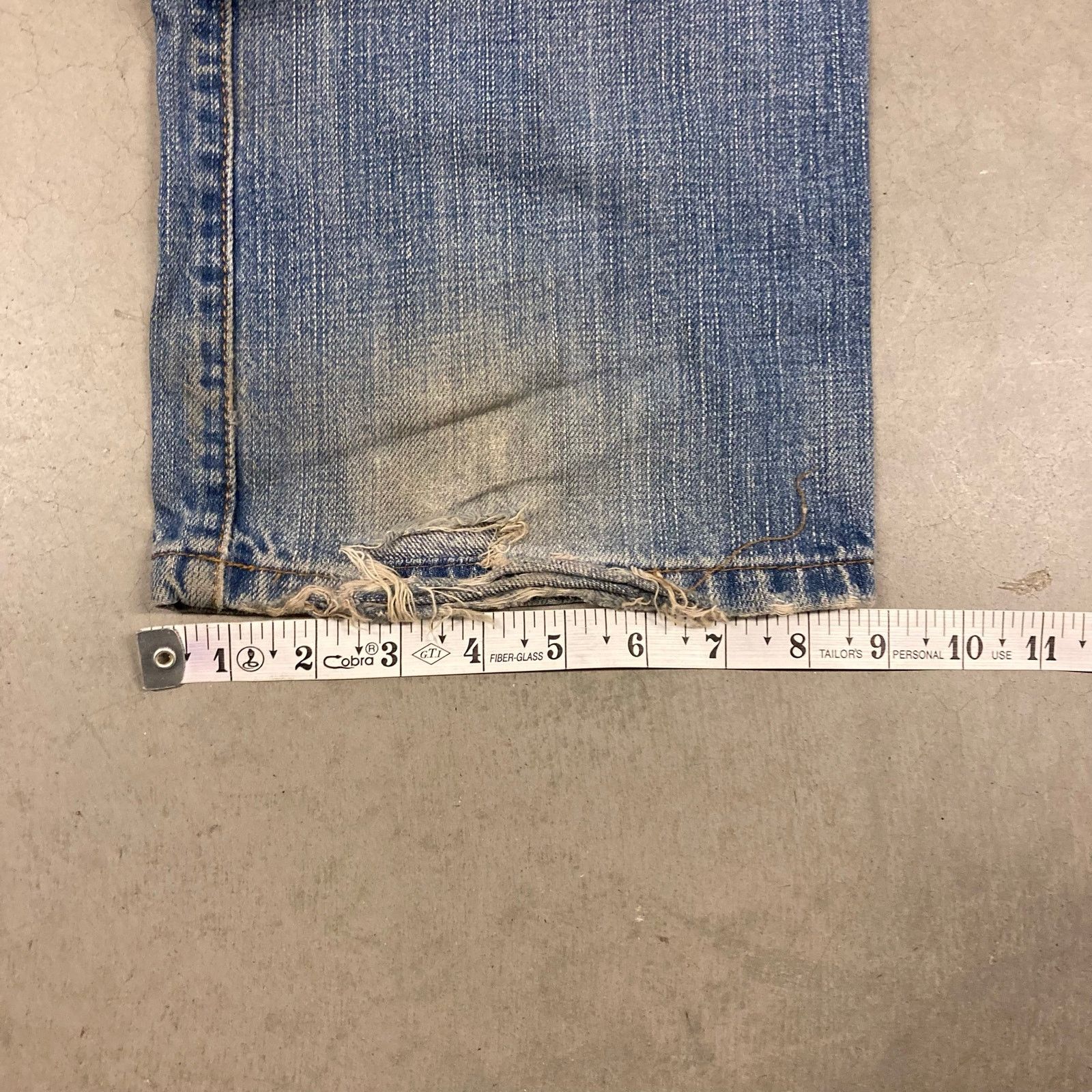 Vintage Vintage Y2K Calvin Klein baggy jeans 32x30 Size US 32 / EU 48 - 3 Thumbnail