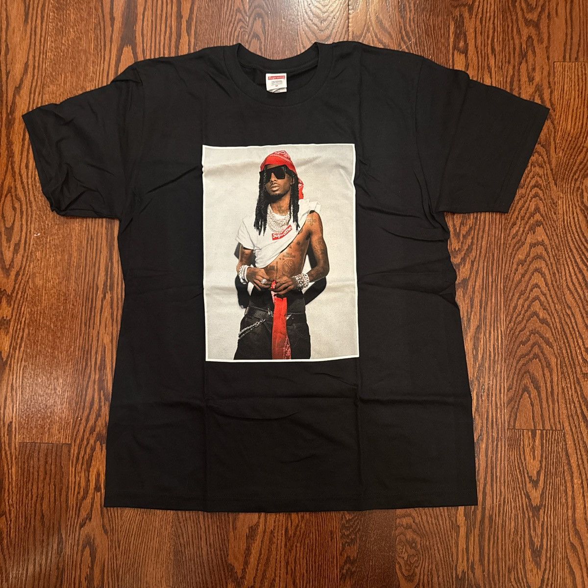 Supreme Playboi Carti Tee Black M supreme Playboi Carti Tee