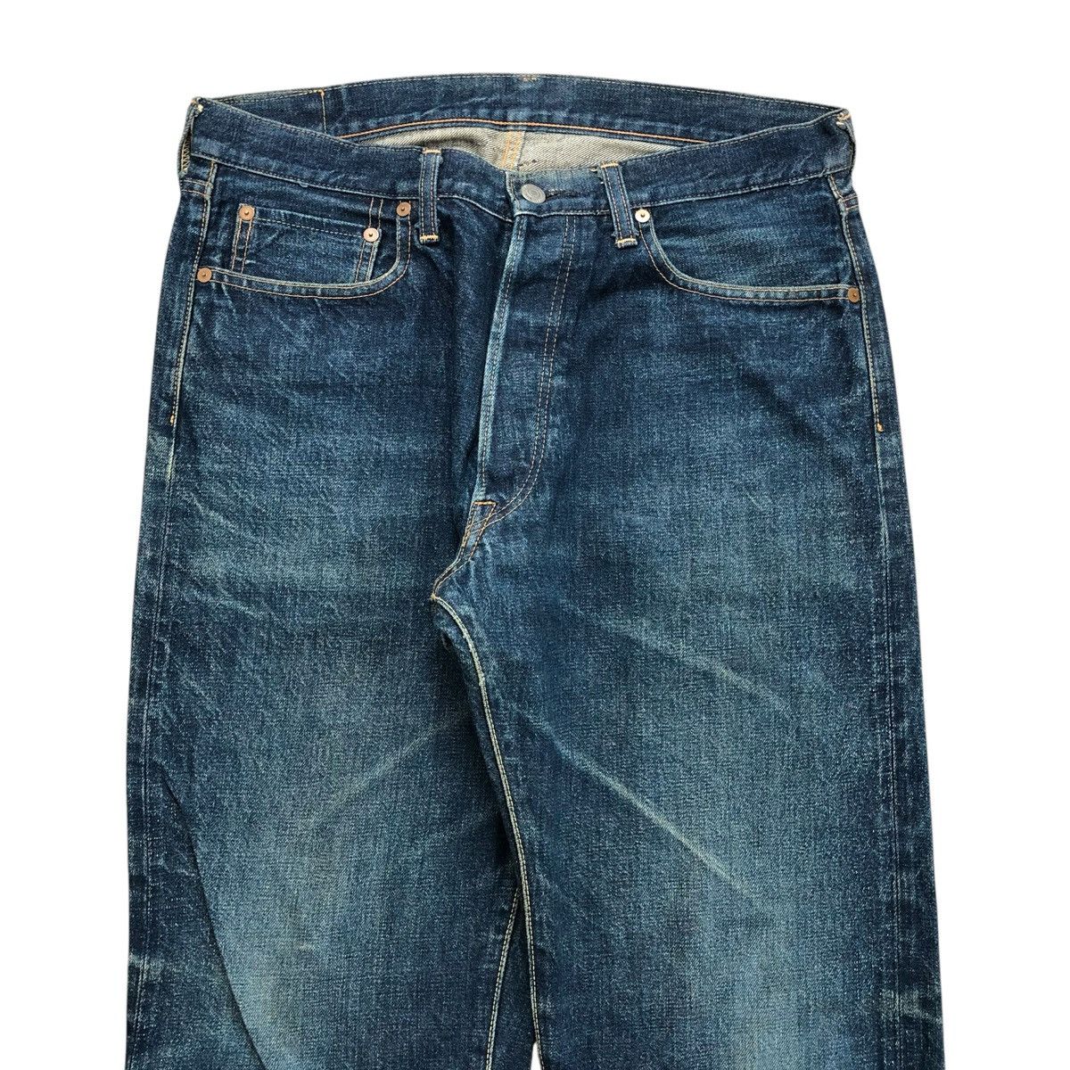 Japanese Brand × Kapital × Vintage Vintage Kapital Capital Inc Home Made Selvedge Denim Size US 34 / EU 50 - 3 Thumbnail