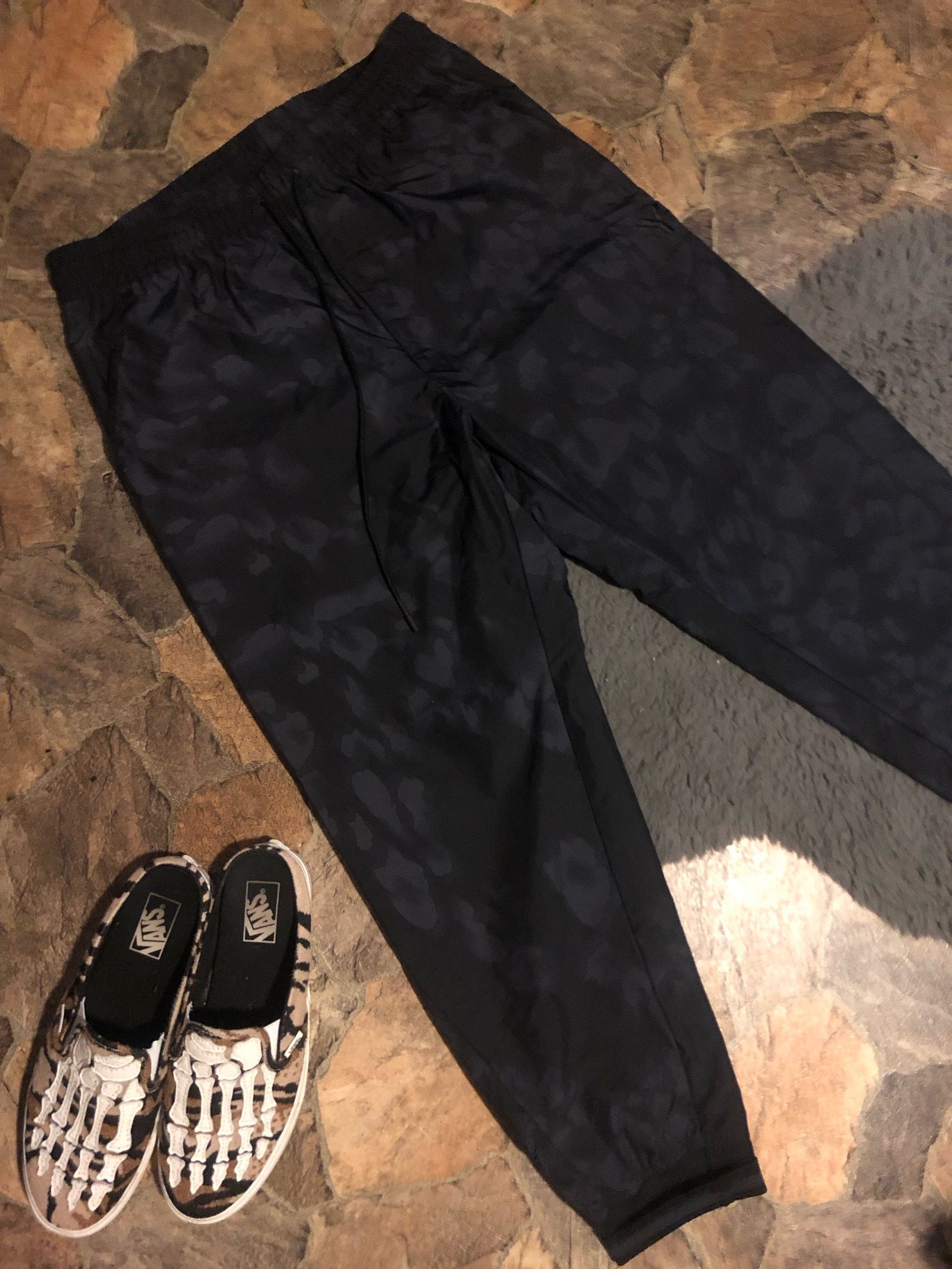 Y-3 Leopard print joggers