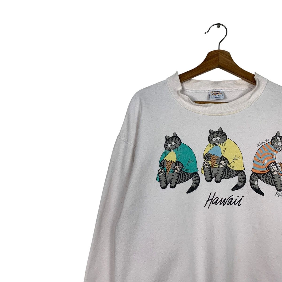 Other 90’s CRAZY SHIRTS Made in Usa Graphics Sweatshirt #2044-C89 Size US S / EU 44-46 / 1 - 8 Thumbnail