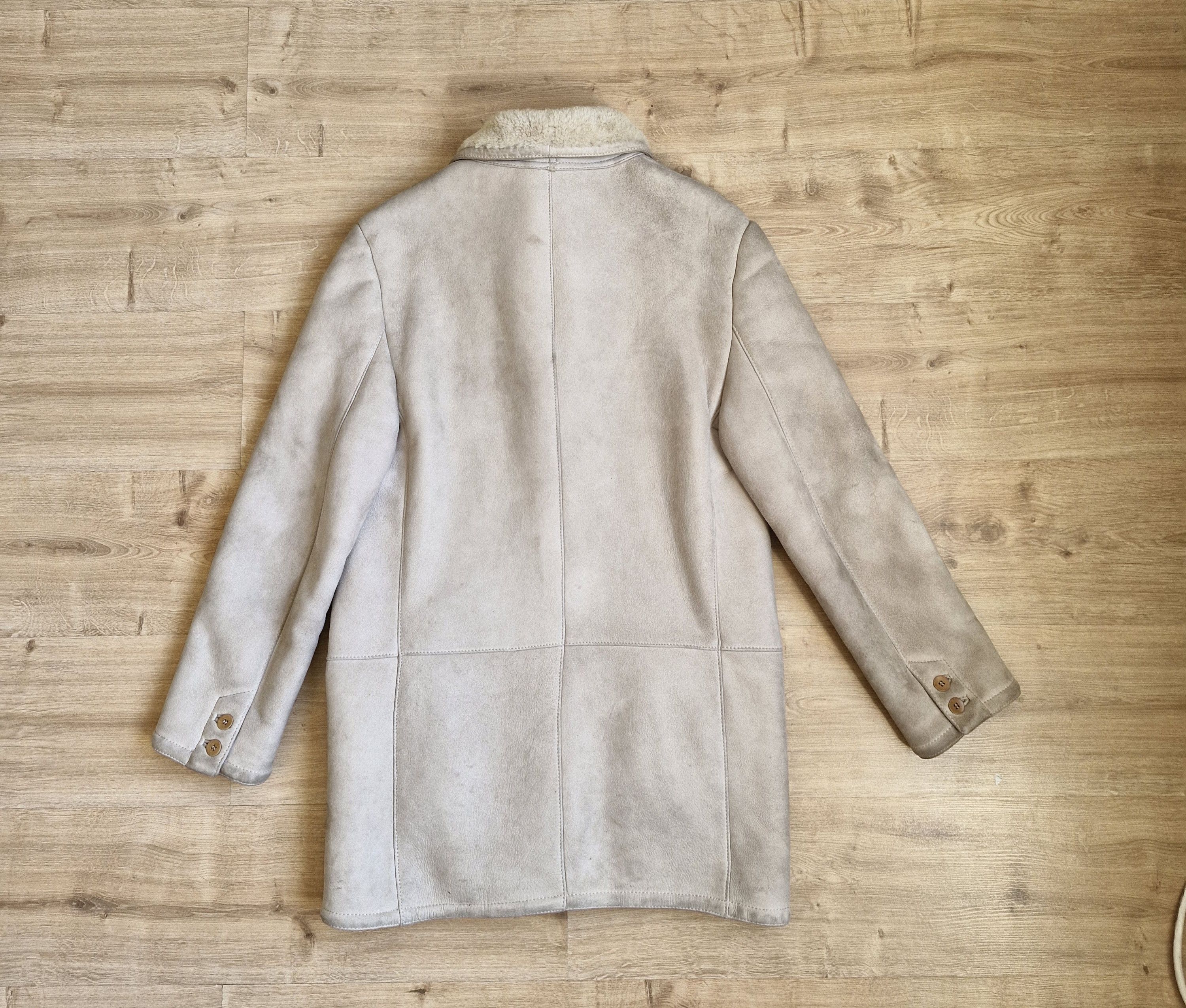 Giorgio Armani Giorgio Armani Shearling Coat Borgo 21 Size L / US 10 / IT 46 - 2 Thumbnail