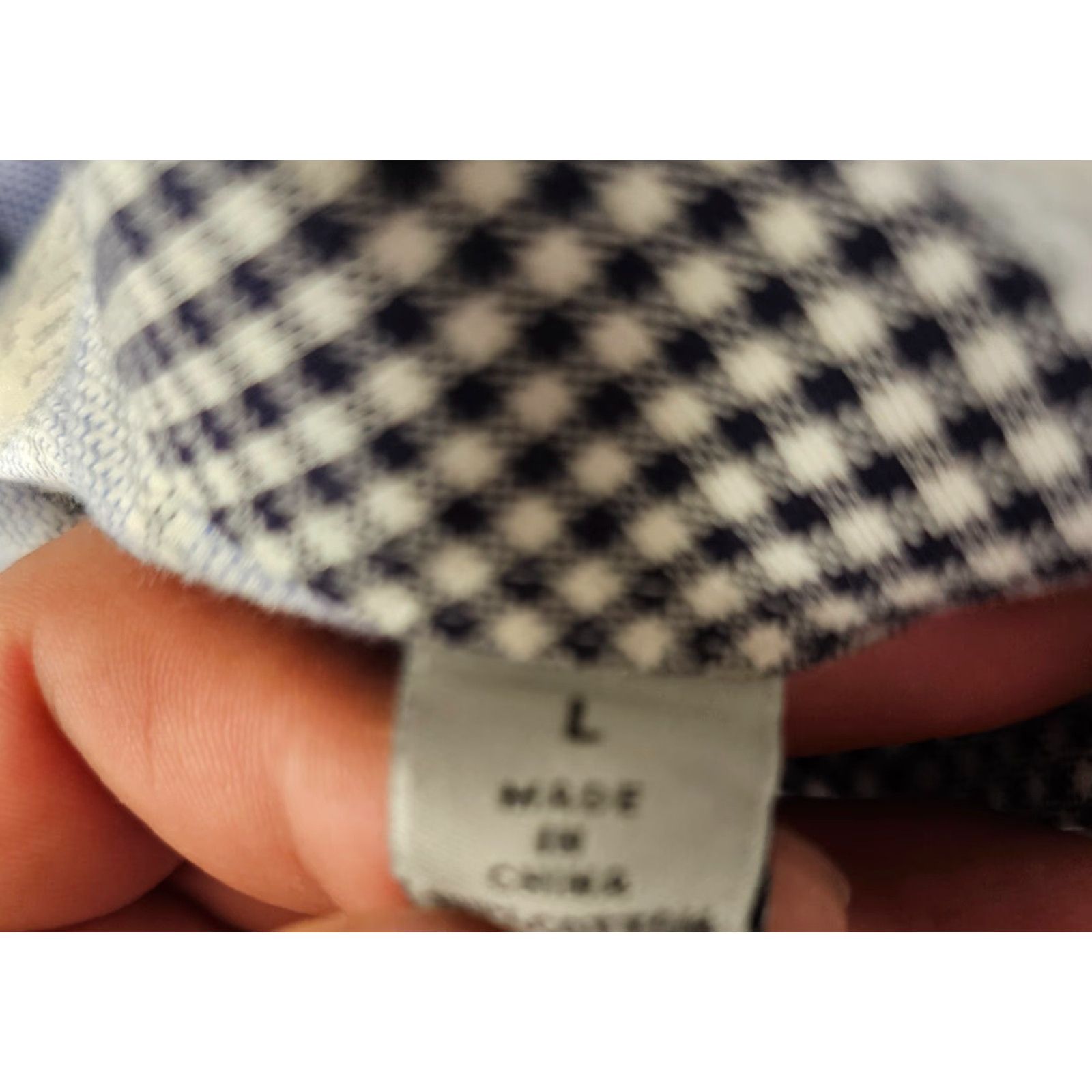 Vintage Jack Stone Thomas Dean Button-Up Shirt Men Large Blue Check Long Sleeve Size US L / EU 52-54 / 3 - 3 Thumbnail