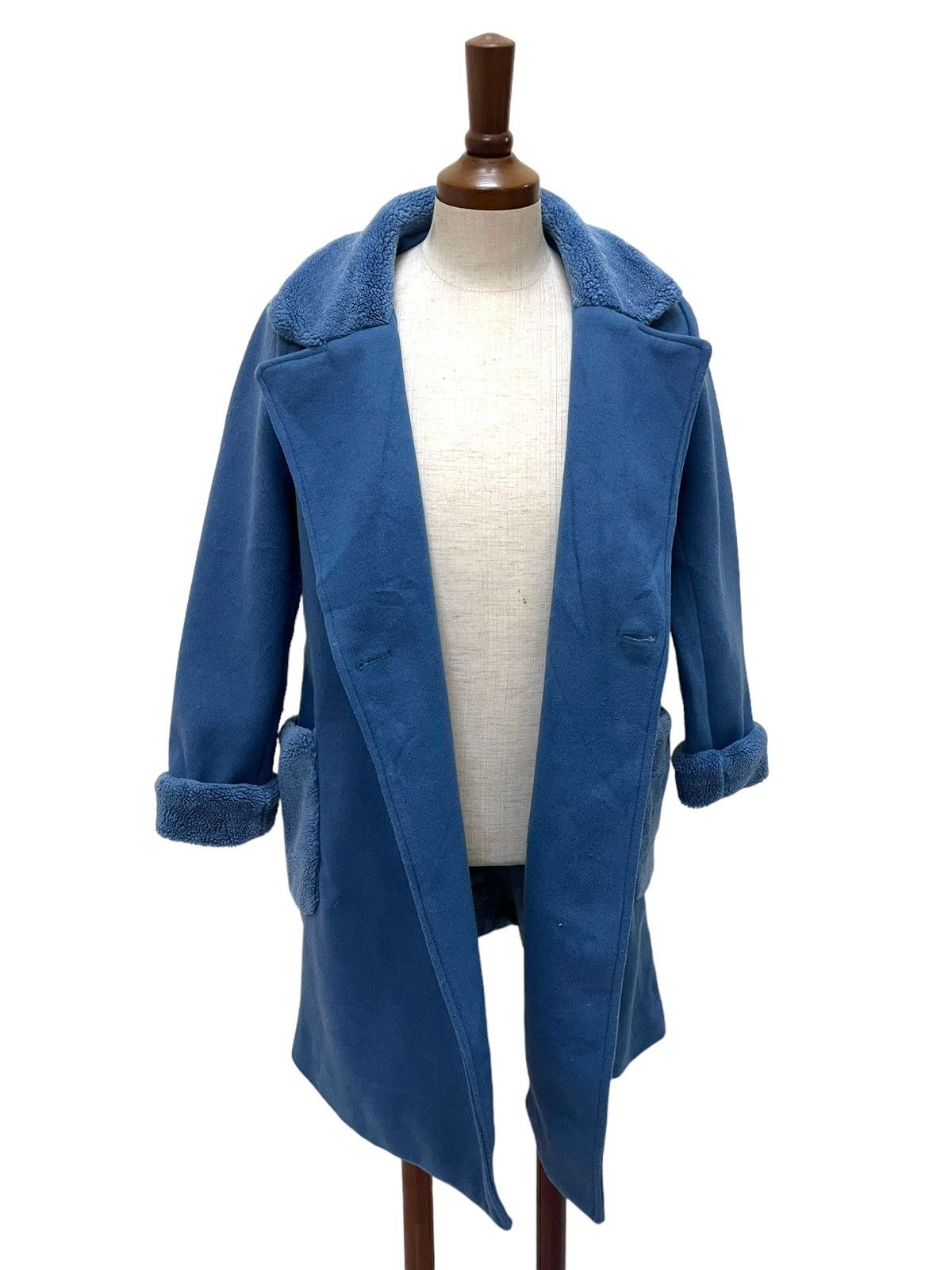 Japanese Brand × Vintage Japanese Brand Sherpa Long Coat Size M / US 6-8 / IT 42-44 - 10 Thumbnail