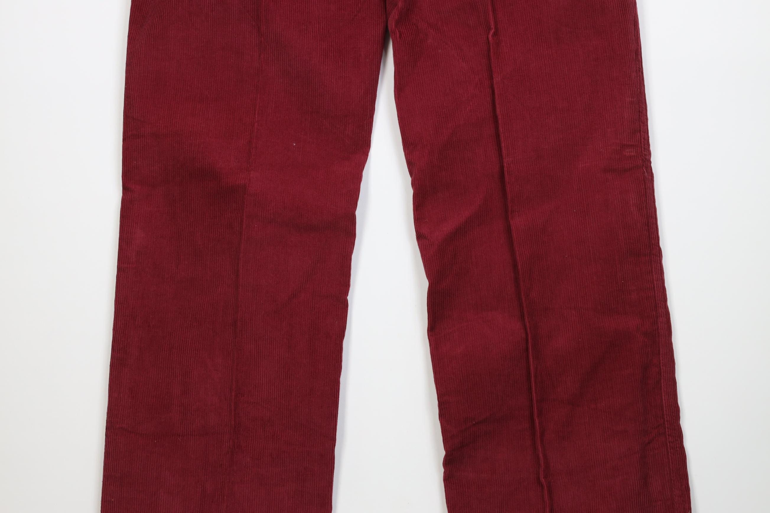Vintage Vintage 70s Streetwear Flared Wide Leg Corduroy Pants Cotton Size US 32 / EU 48 - 10 Thumbnail
