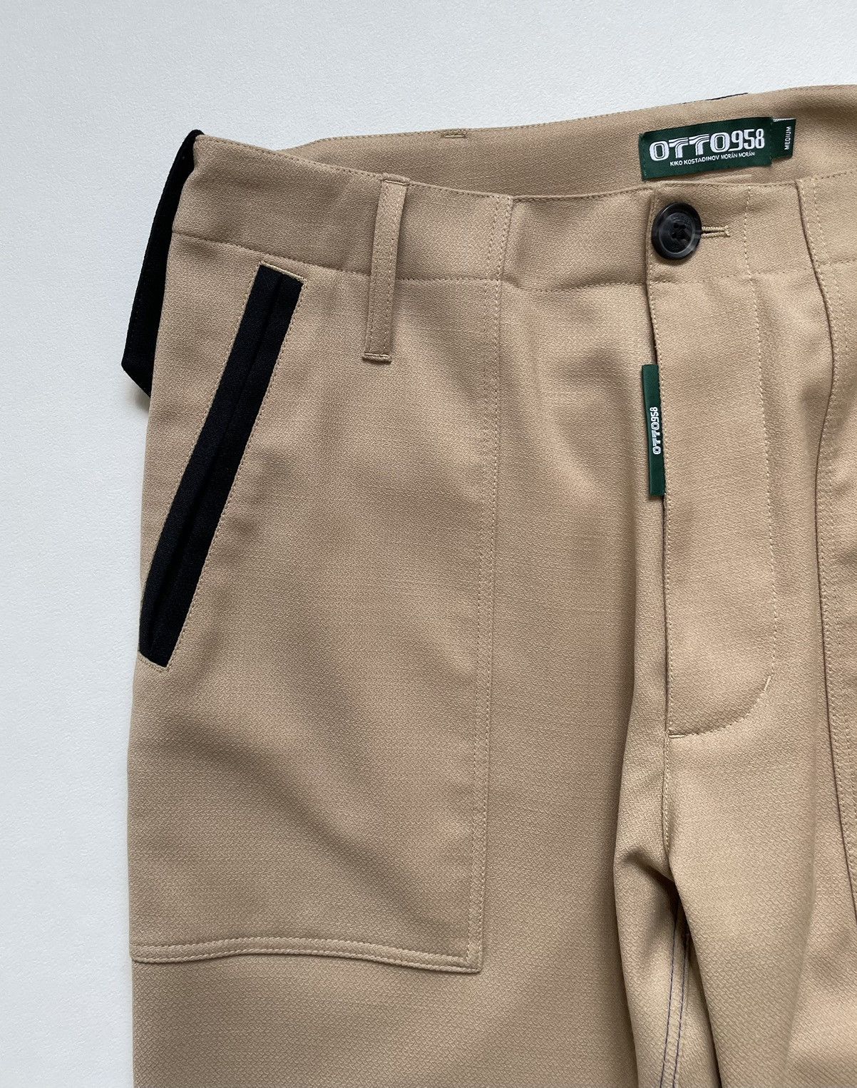 Kiko Kostadinov Otto 958 Sawdust ‘Booth’ Utility Trousers Size US 34 / EU 50 - 3 Thumbnail