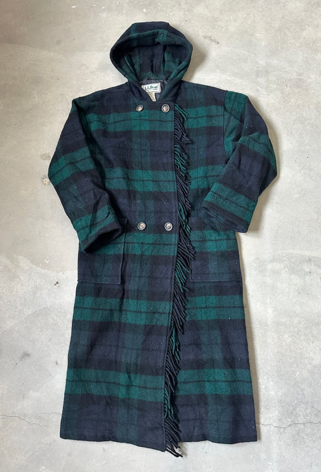 L.L. Bean VINTAGE L.L. BEAN MADE IN USA CHECKERED DOWN JACKET Size L / US 10 / IT 46 - 1 Thumbnail