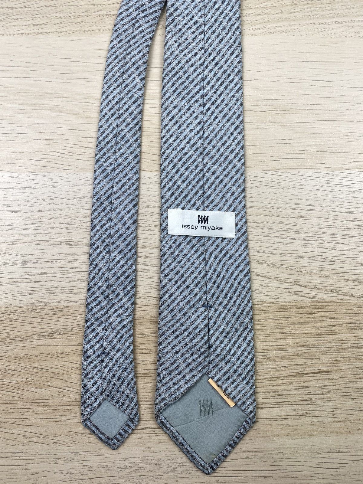 Issey Miyake Issey Miyake Silk Tie T101 Size ONE SIZE - 5 Thumbnail