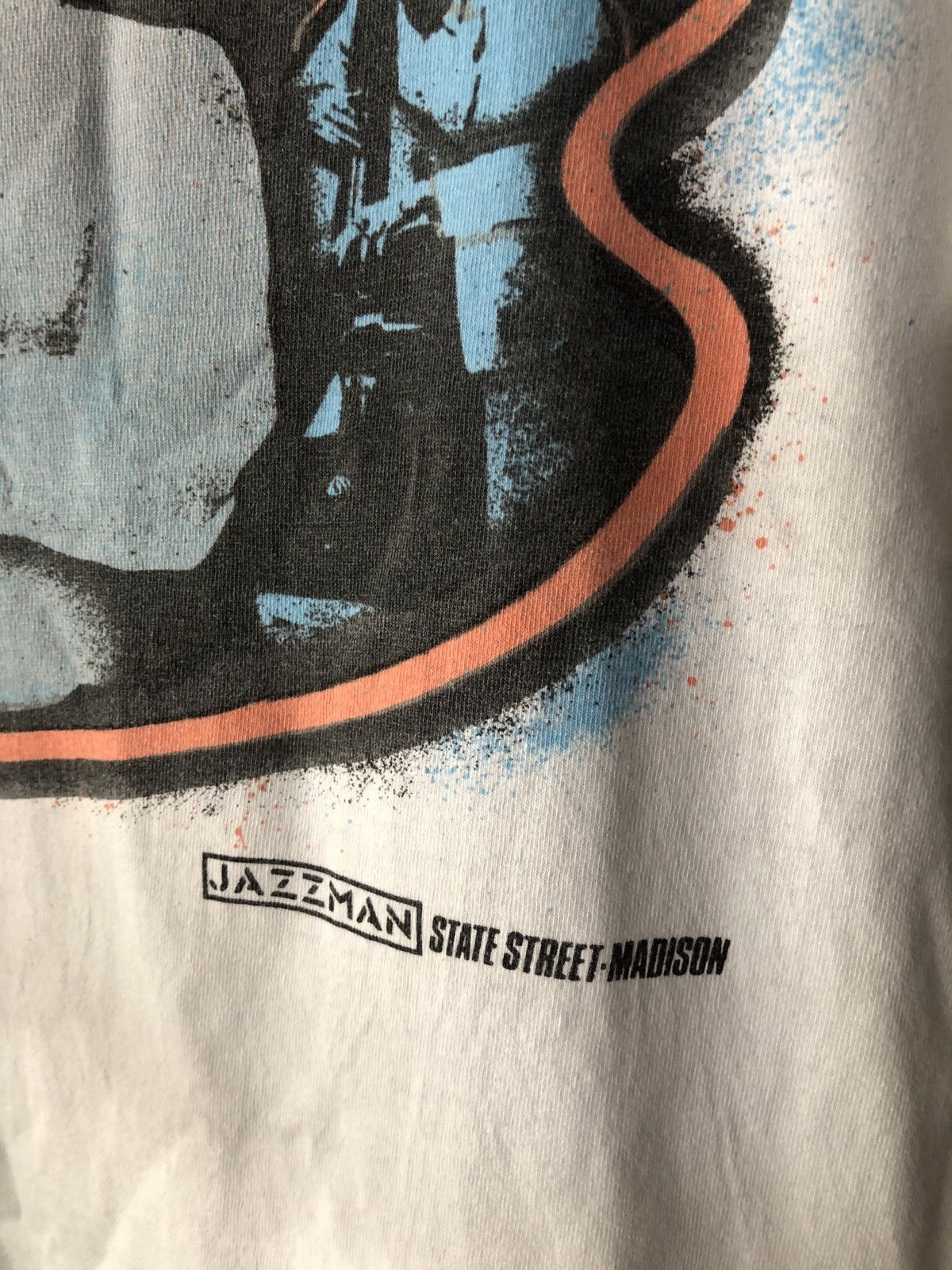 Vintage VINTAGE CHARLIE PARKER JAZZ T SHIRT Size US L / EU 52-54 / 3 - 3 Thumbnail