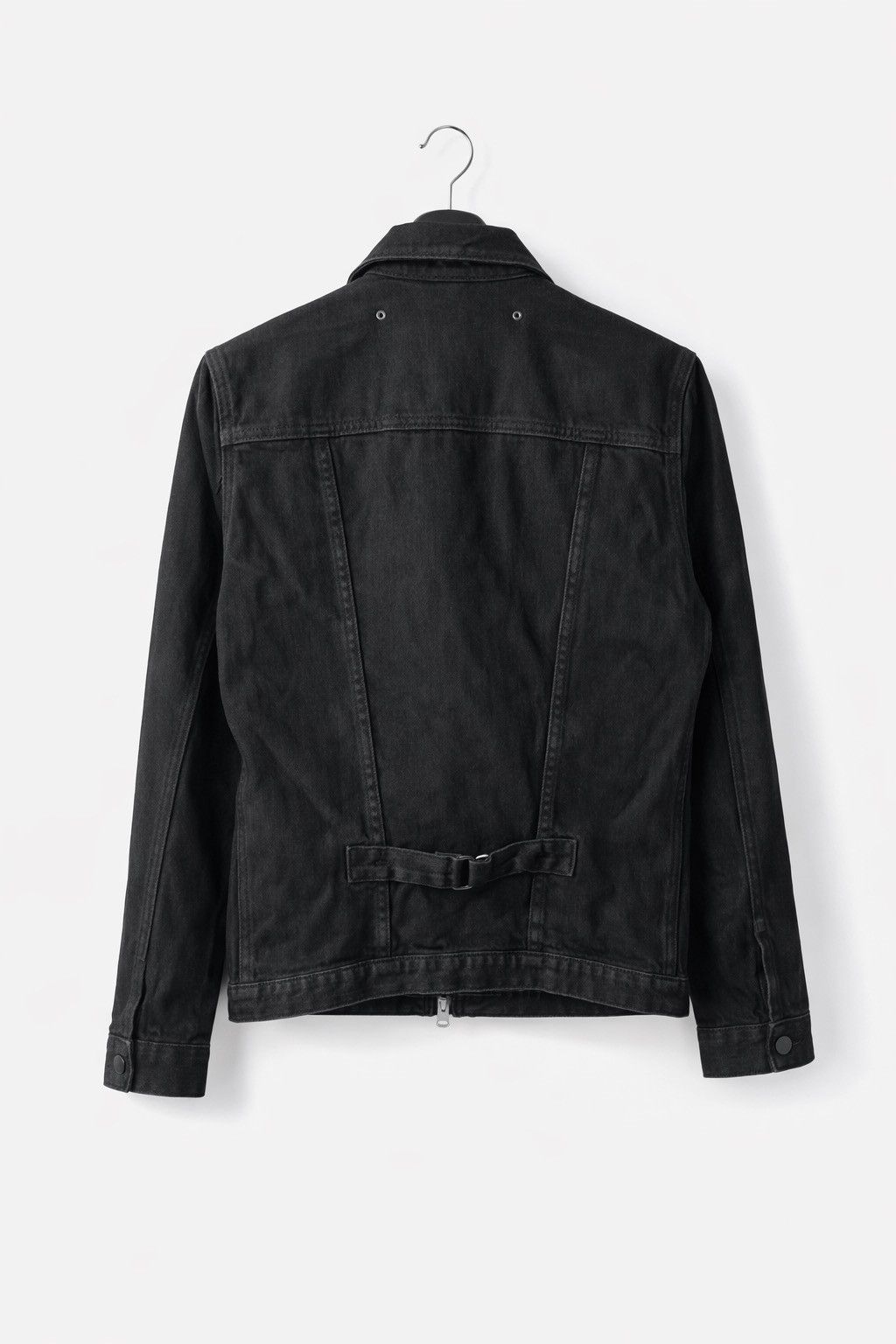 NANO universe Nano Universe × Wrangler Black Denim Jacket Collaboration Size US M / EU 48-50 / 2 - 2 Thumbnail