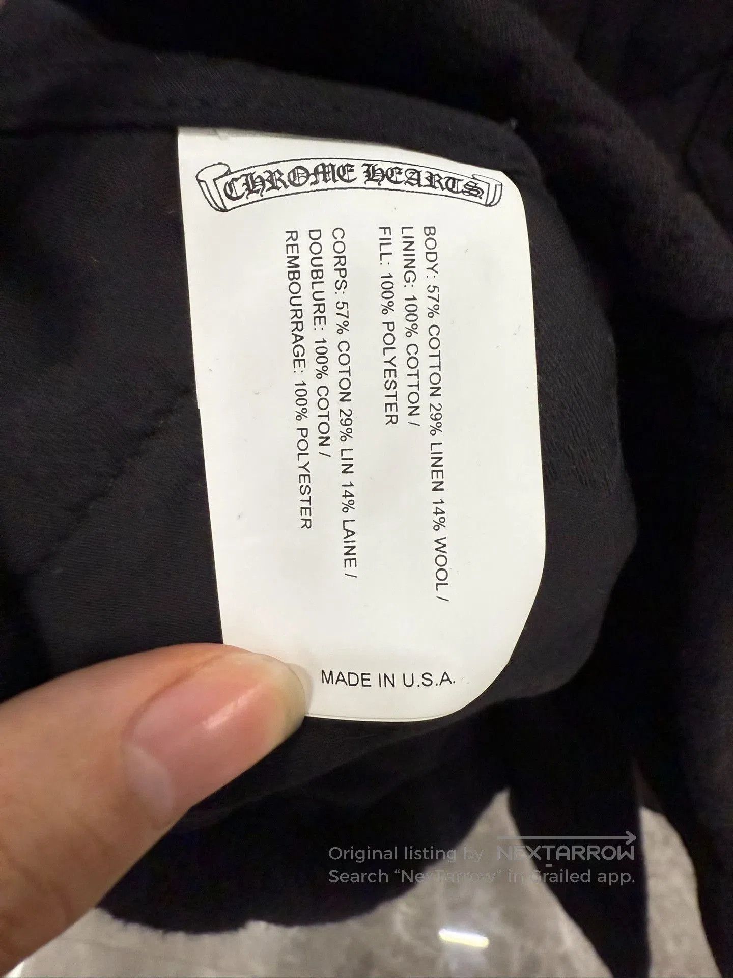Chrome Hearts Chrome Hearts Workdog Shirt Jacket XL. Size US XL / EU 56 / 4 - 5 Thumbnail