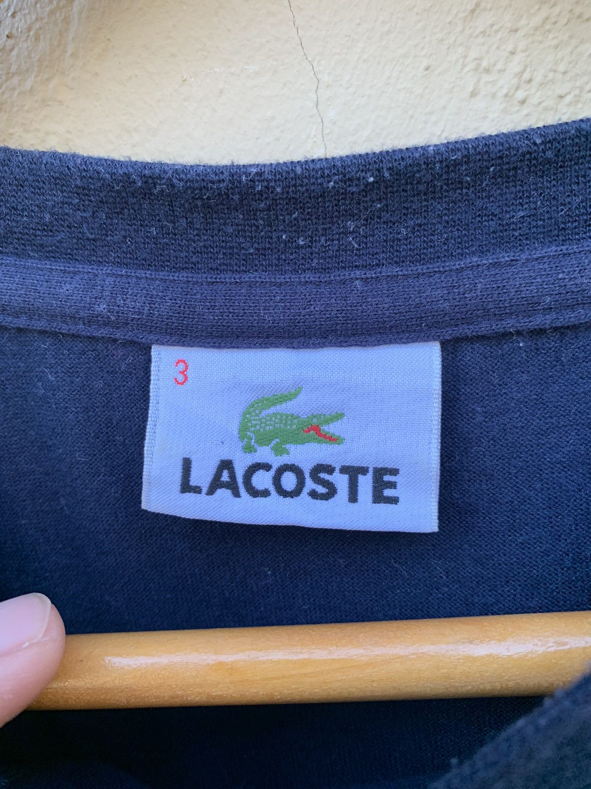 Lacoste Vintage Lacoste Chest small logo Tshirt Size US M / EU 48-50 / 2 - 3 Thumbnail