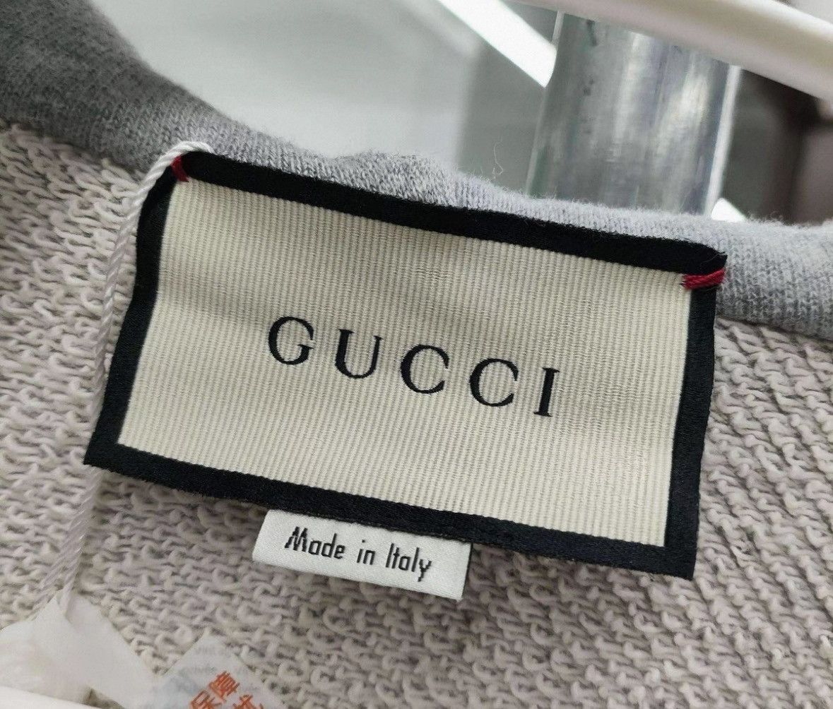 Gucci Gucci Gucci Striped Zip-Up Hoodie for Unisex -2506 Size US L / EU 52-54 / 3 - 4 Thumbnail