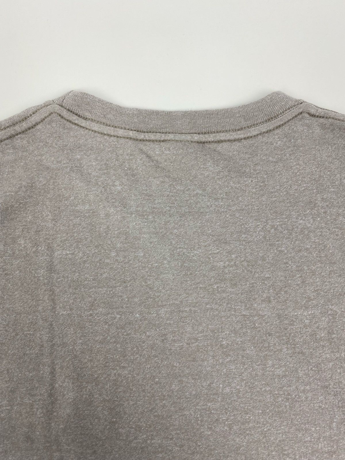 Velva Sheen Velva Sheen Blank Grey 1 Pac Twist Pocket Single Stitch Tee Size US M / EU 48-50 / 2 - 5 Thumbnail