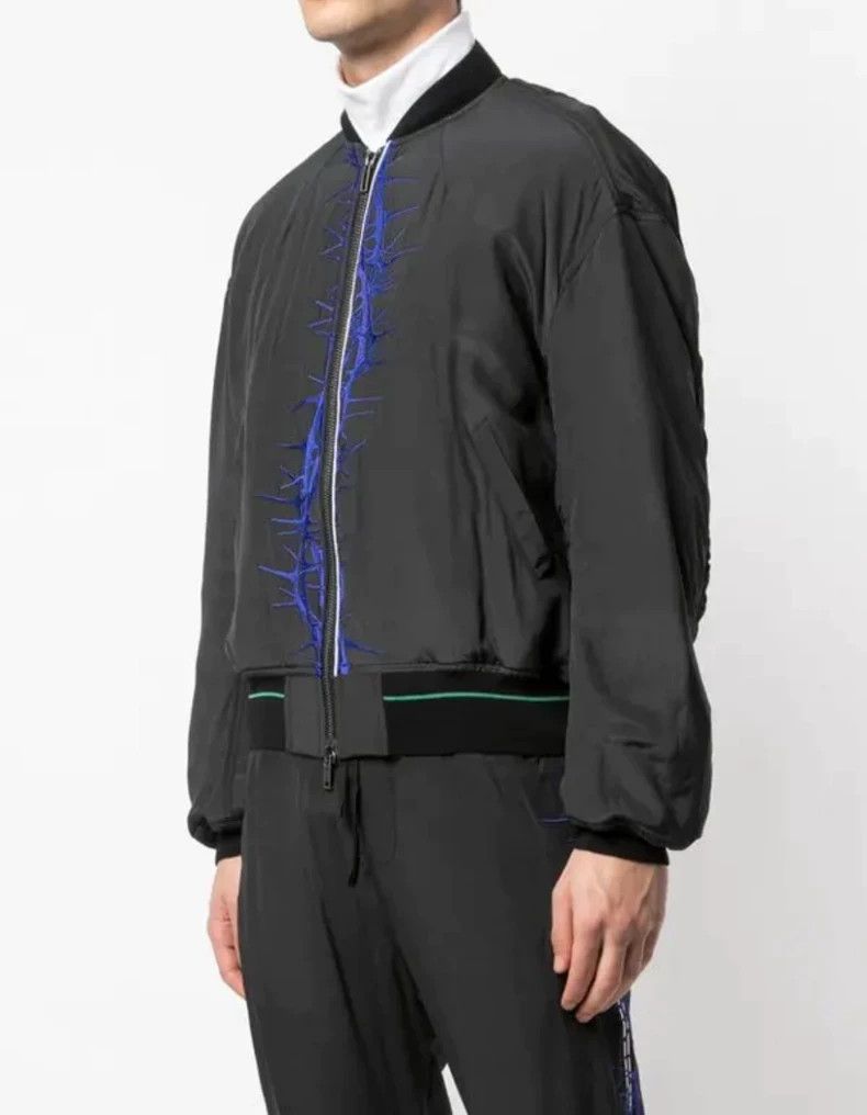 Haider Ackermann haider ackermann Branch pattern embroidered silk black jac Size US M / EU 48-50 / 2 - 9 Thumbnail