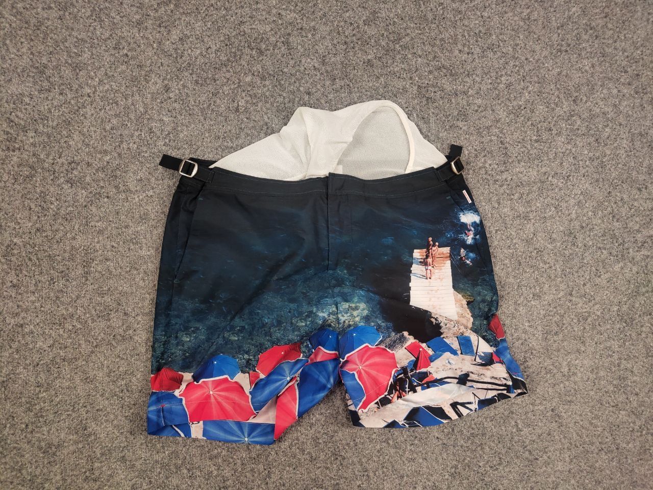Orlebar Brown Orlebar Brown Design Classic Bulldog Art Logo Casual Shorts Size US 36 / EU 52 - 13 Thumbnail
