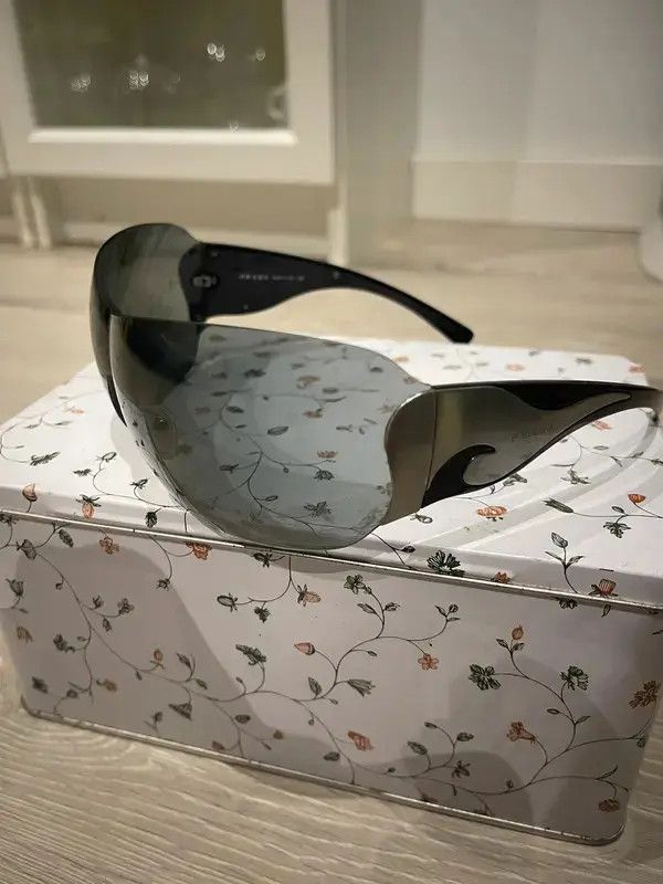 Prada PRADA Sunglasses Shield Wrap Mask Sport Symbole Red Tab Size ONE SIZE - 2 Thumbnail