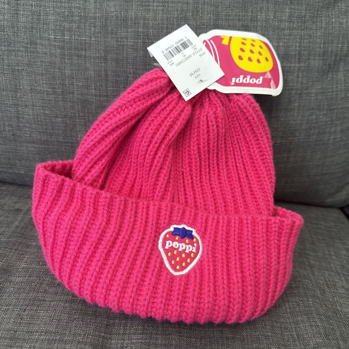 Target Basics Poppi Limited Edition Pink Beanie Target Strawberry New Size ONE SIZE - 4 Thumbnail