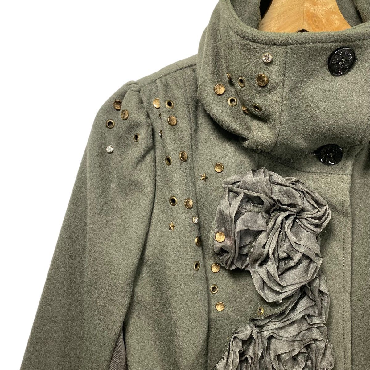 Patrizia Pepe Patrizia Pepe Firenze Cappotto/Coat Green Lane Colour Size M / US 6-8 / IT 42-44 - 6 Thumbnail
