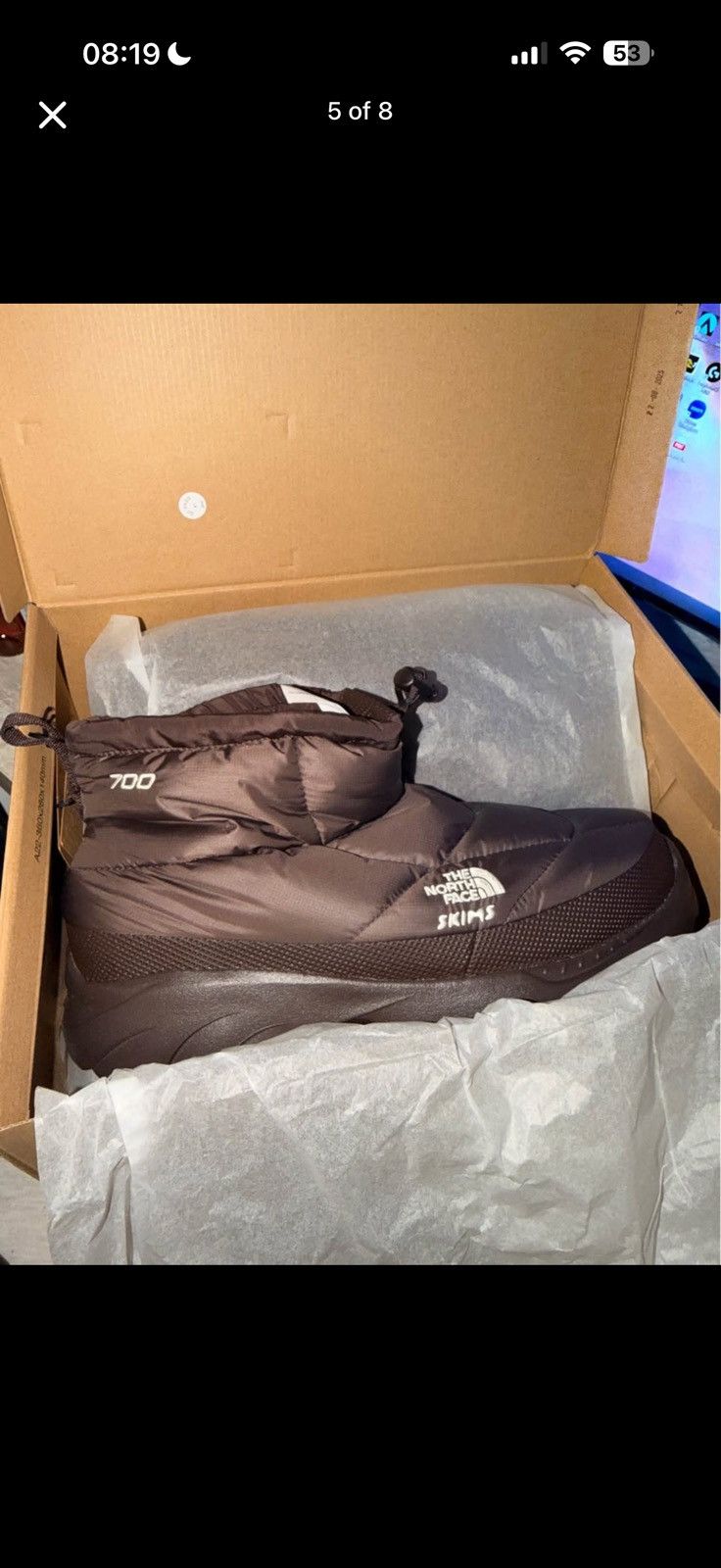 The North Face The North Face x Skims Chukka 700 Size 13M | Brown (Unisex) Size US 13 / EU 46 - 5 Thumbnail
