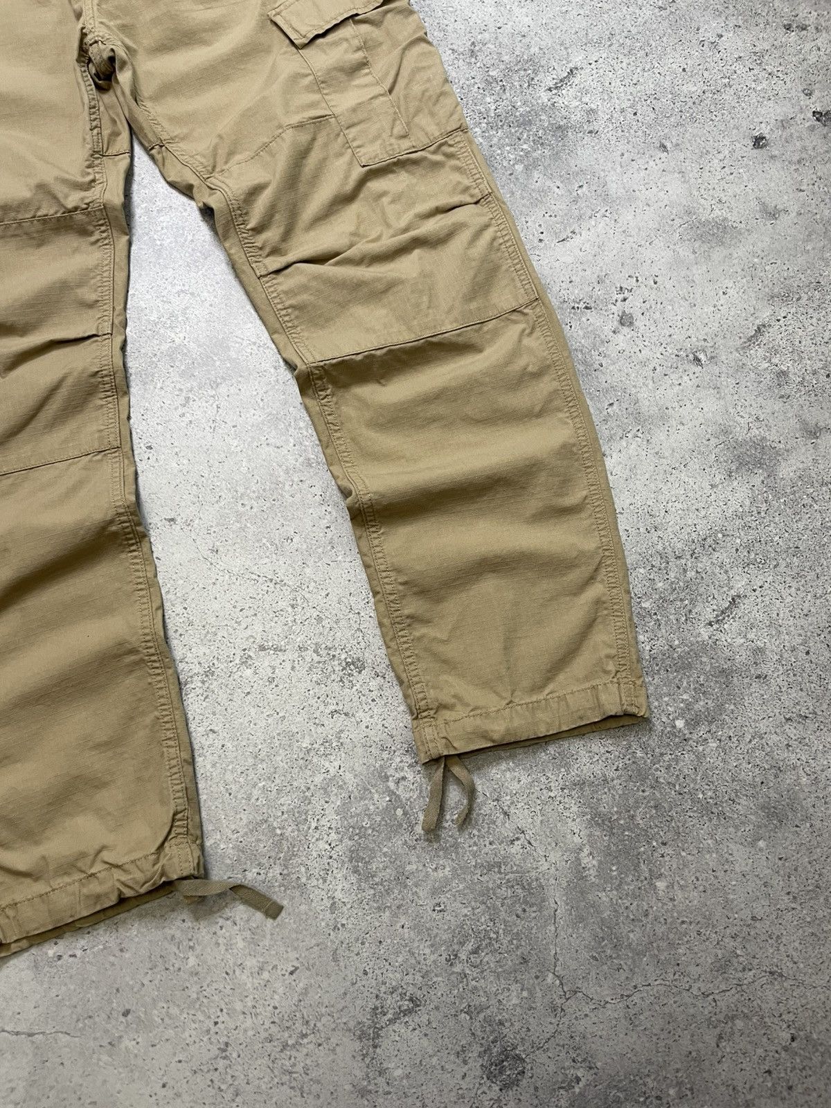 Carhartt Wip Vintage Carhartt WIP Aviation Cargo Beige Pants Size 33 x 32 Size US 33 - 6 Thumbnail