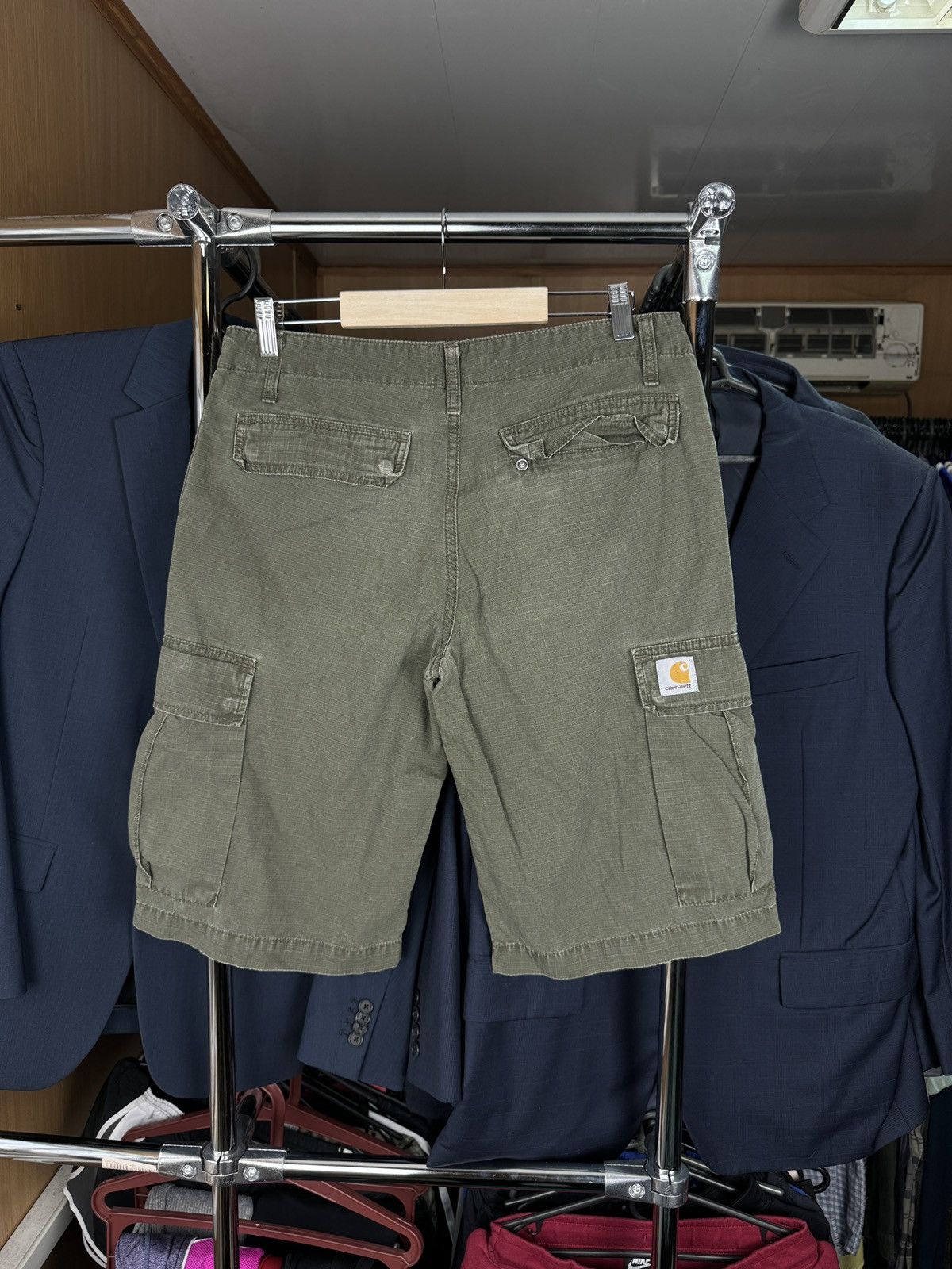 Carhartt Wip × Vintage Mens Vintage Carhartt WIP Cargo Bermuda shorts streetwear Size US 29 - 1 Thumbnail