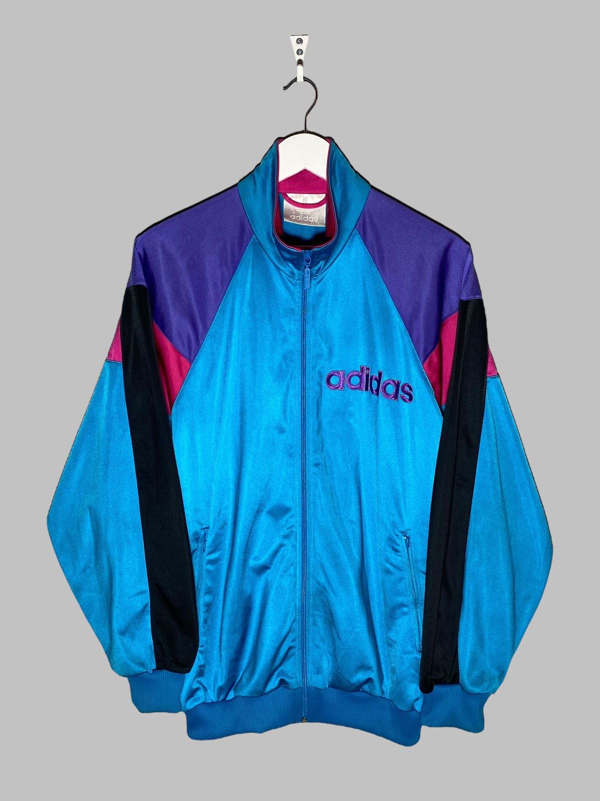 Adidas × Streetwear × Vintage 🔥 Y2K ADIDAS TRACK JACKET 90s
