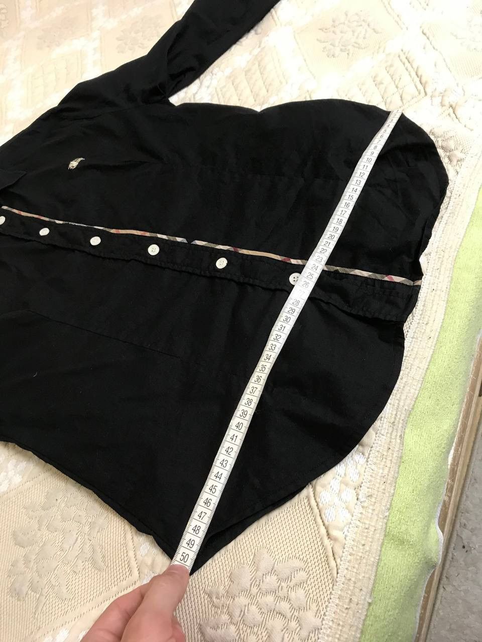 Burberry 🔥 Vintage Burberry Nova Check Black Button Up Shirt Size M / US 6-8 / IT 42-44 - 8 Thumbnail