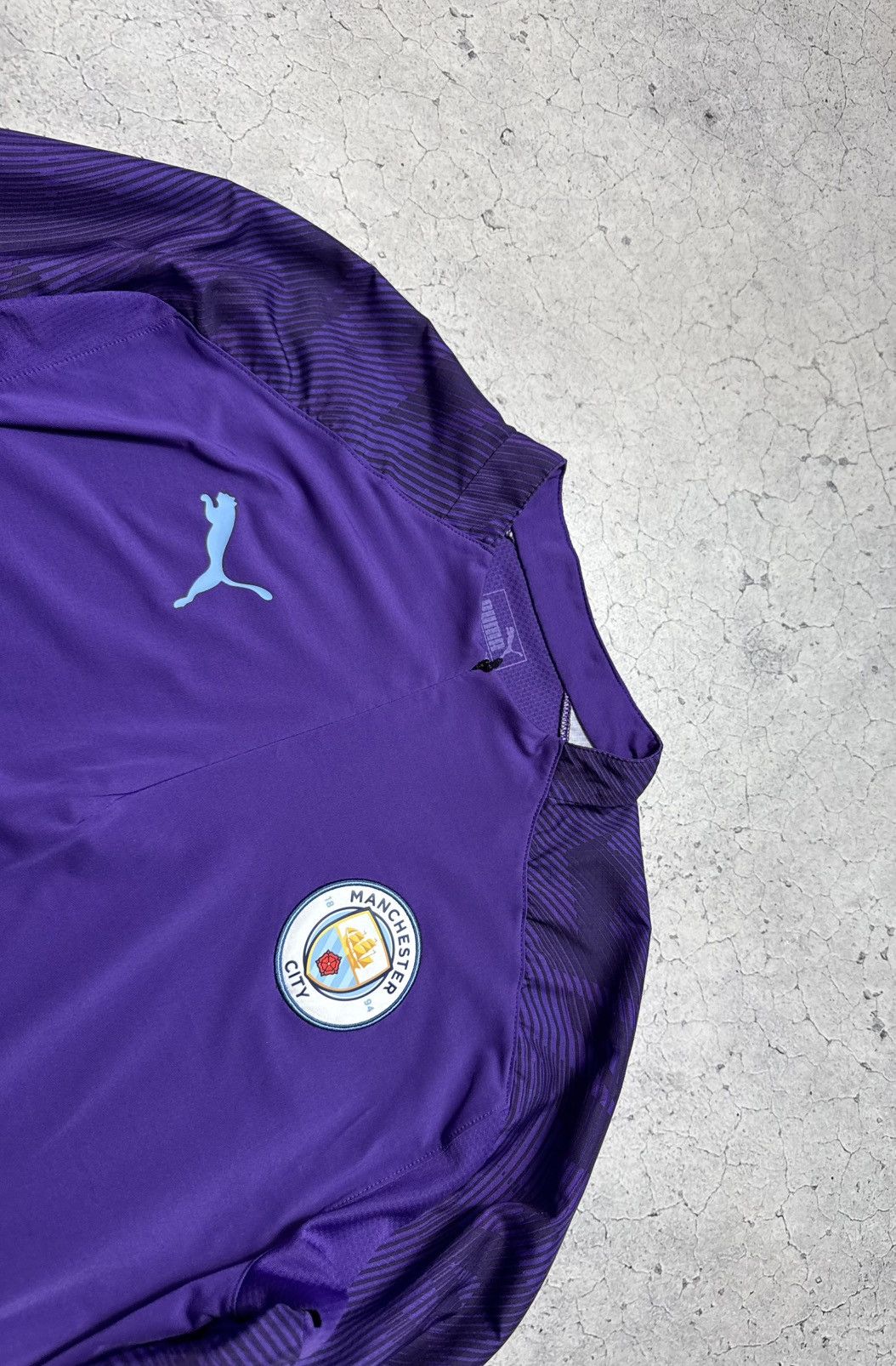 Puma Puma FC Manchester City Soccer Jersey Long Sleeve Y2K Size US M / EU 48-50 / 2 - 3 Thumbnail