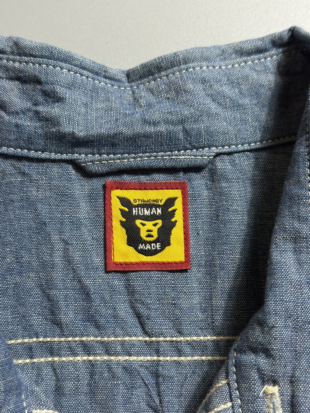 Human Made Human Made - Chambray Button Up L/s Size US M / EU 48-50 / 2 - 8 Thumbnail
